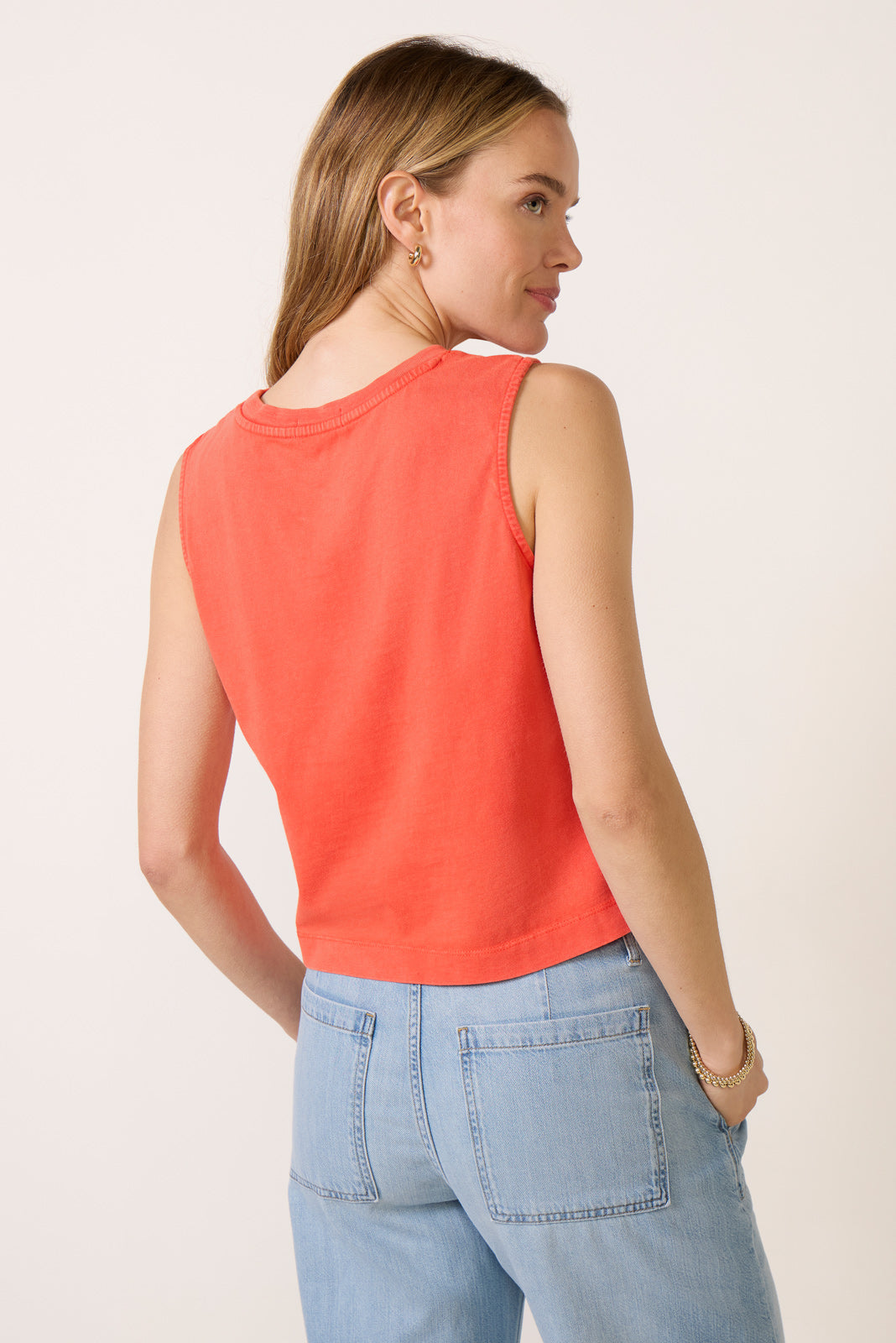 Sloane Jersey Muscle Tank