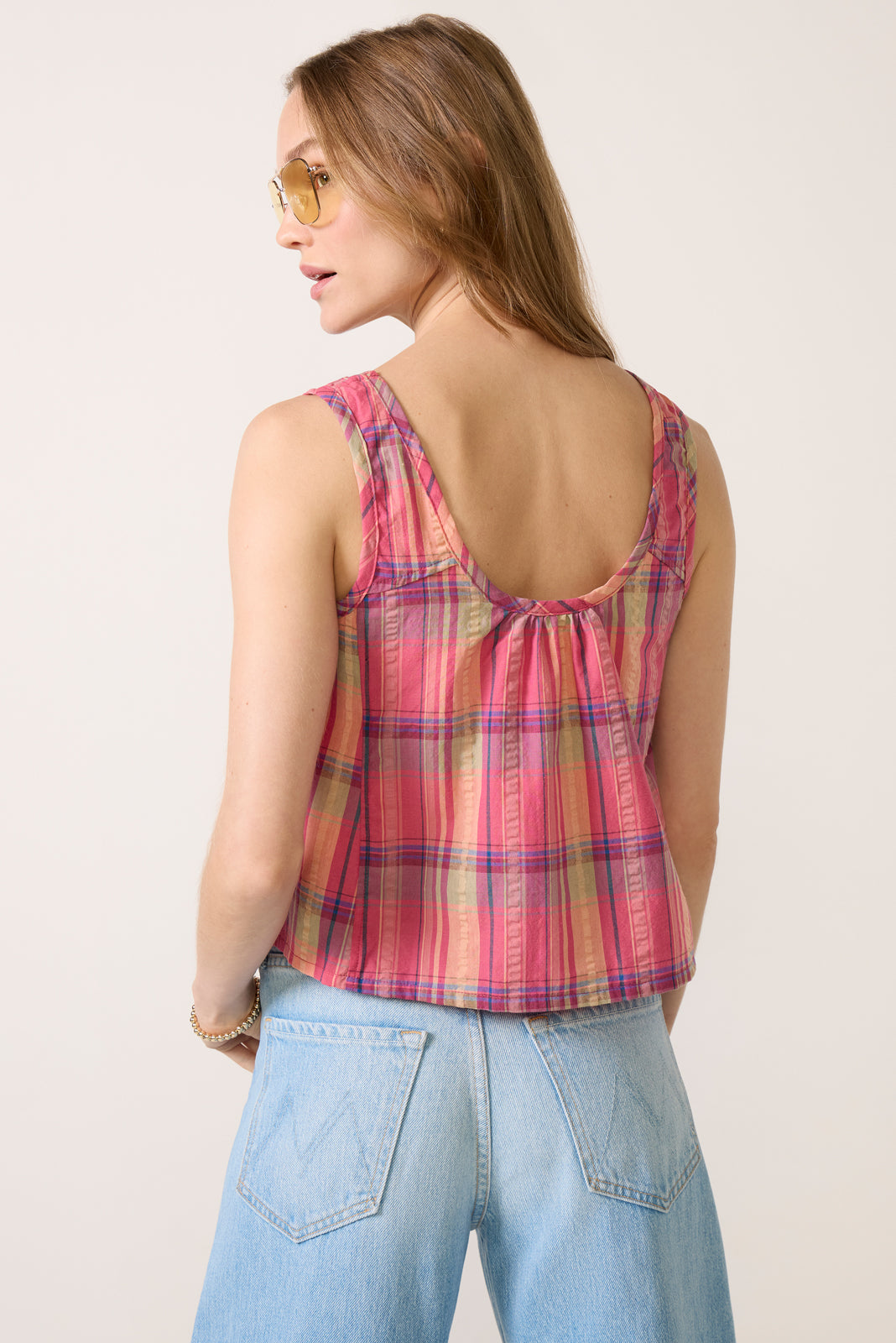 Mora Plaid Swing Tank