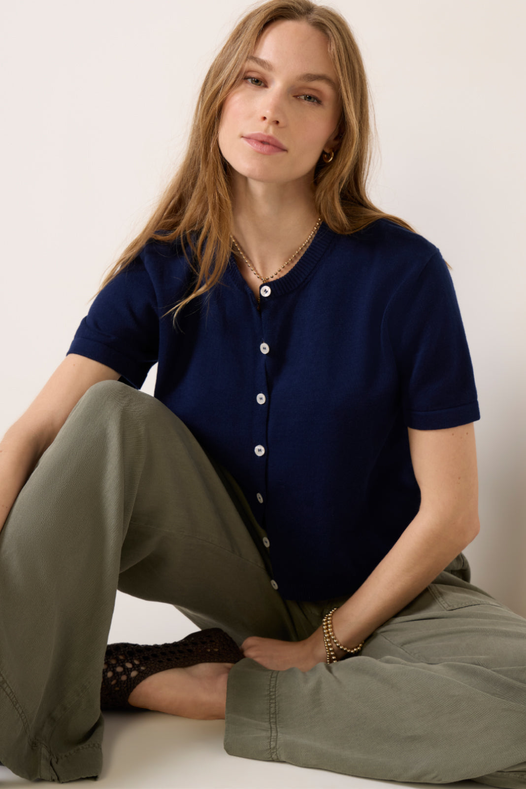 Maude Short Sleeve Cardigan