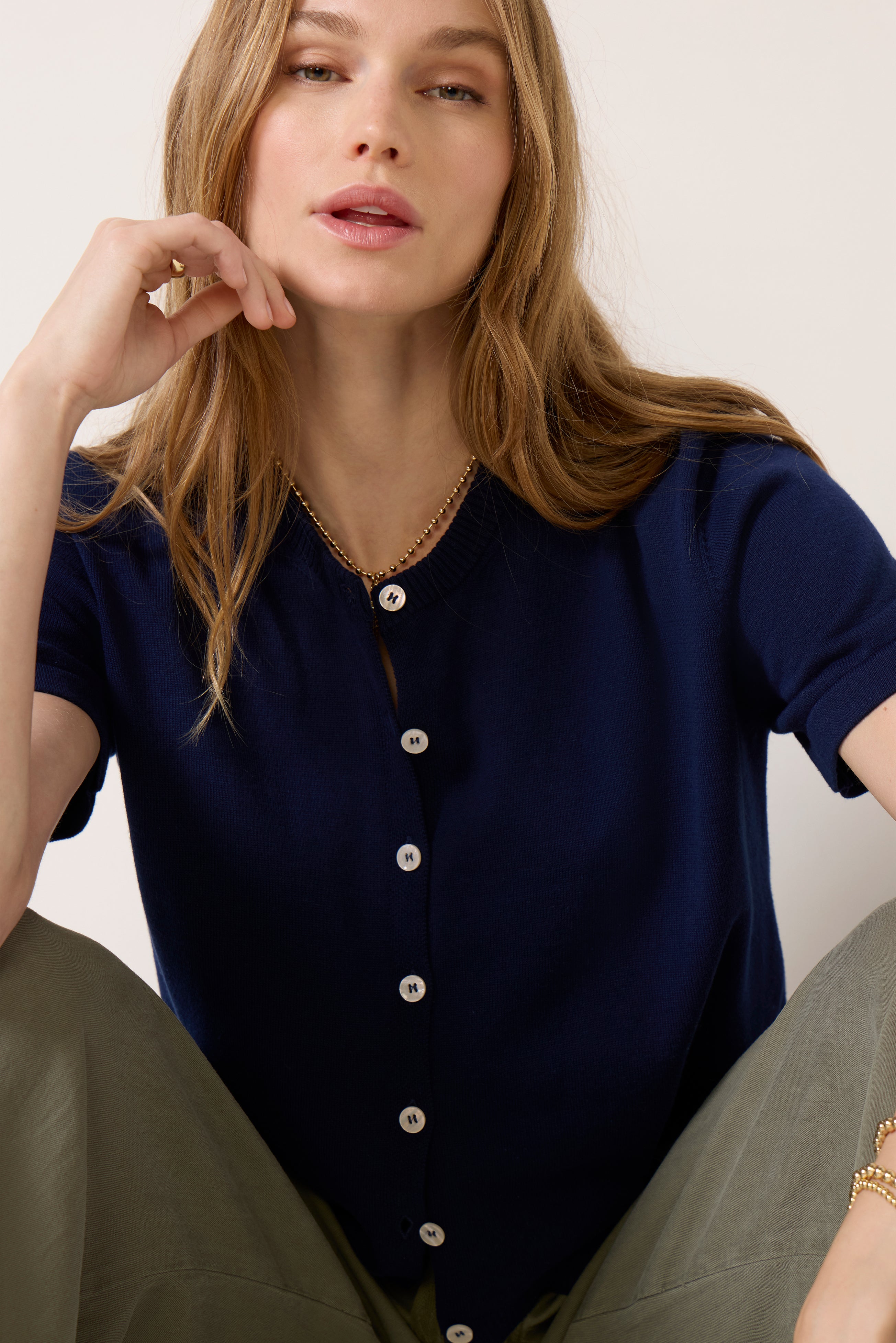Maude Short Sleeve Cardigan