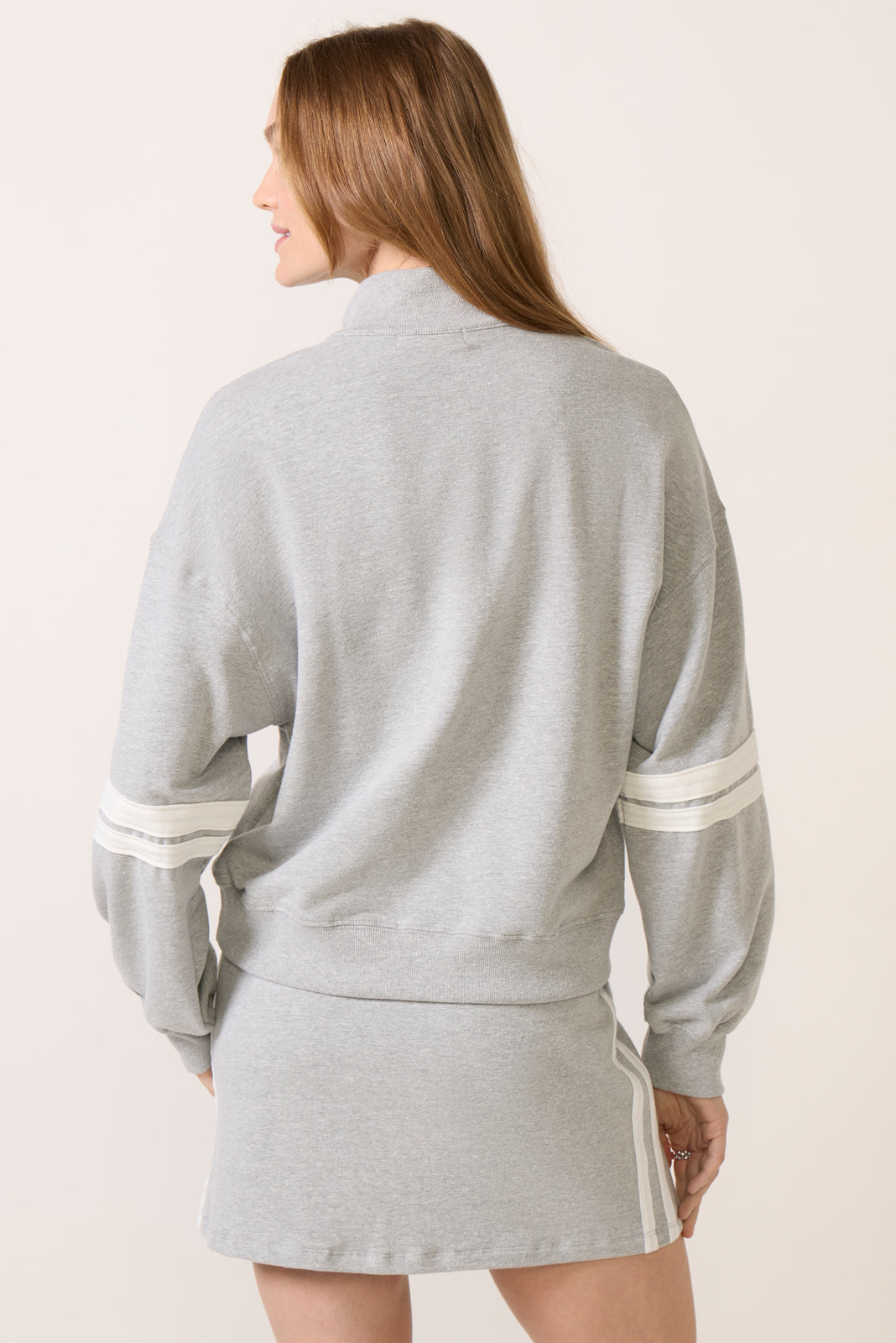 Varsity Quarter Zip Sweatshirt