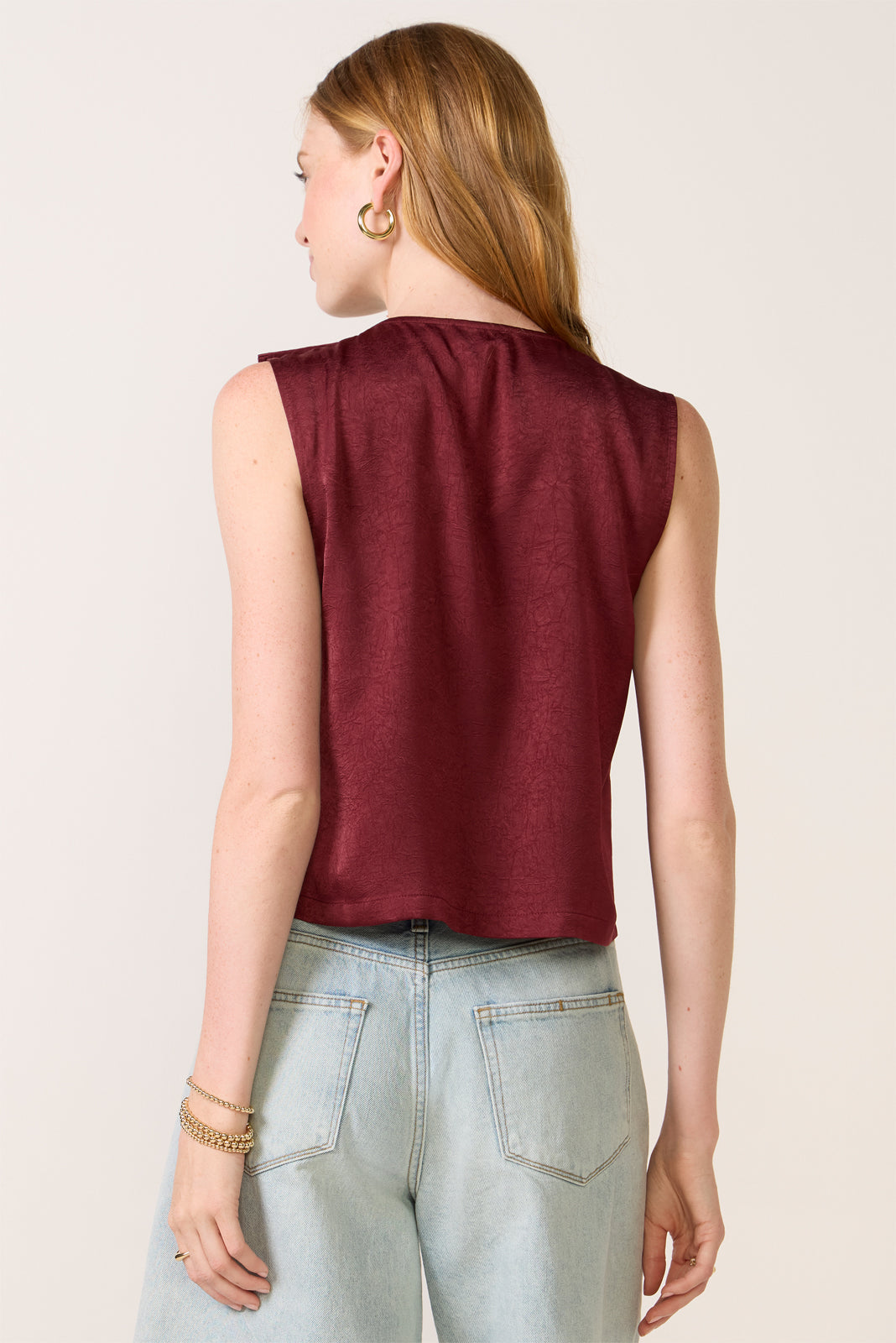 Ellery Satin Top