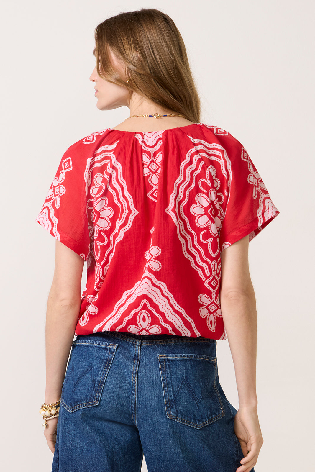 Jaylin Flutter Sleeve Top