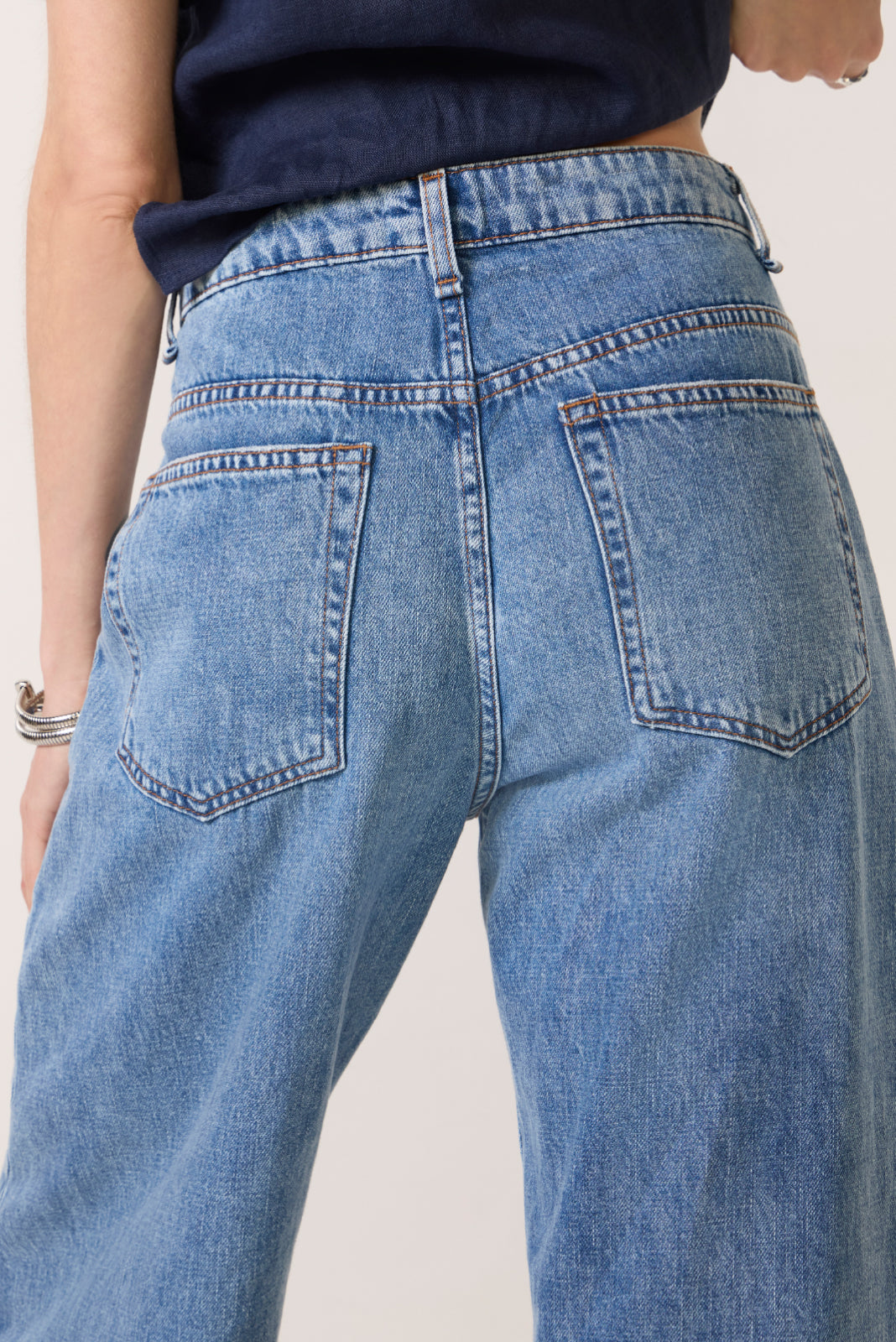 Twisted Barrel Jean