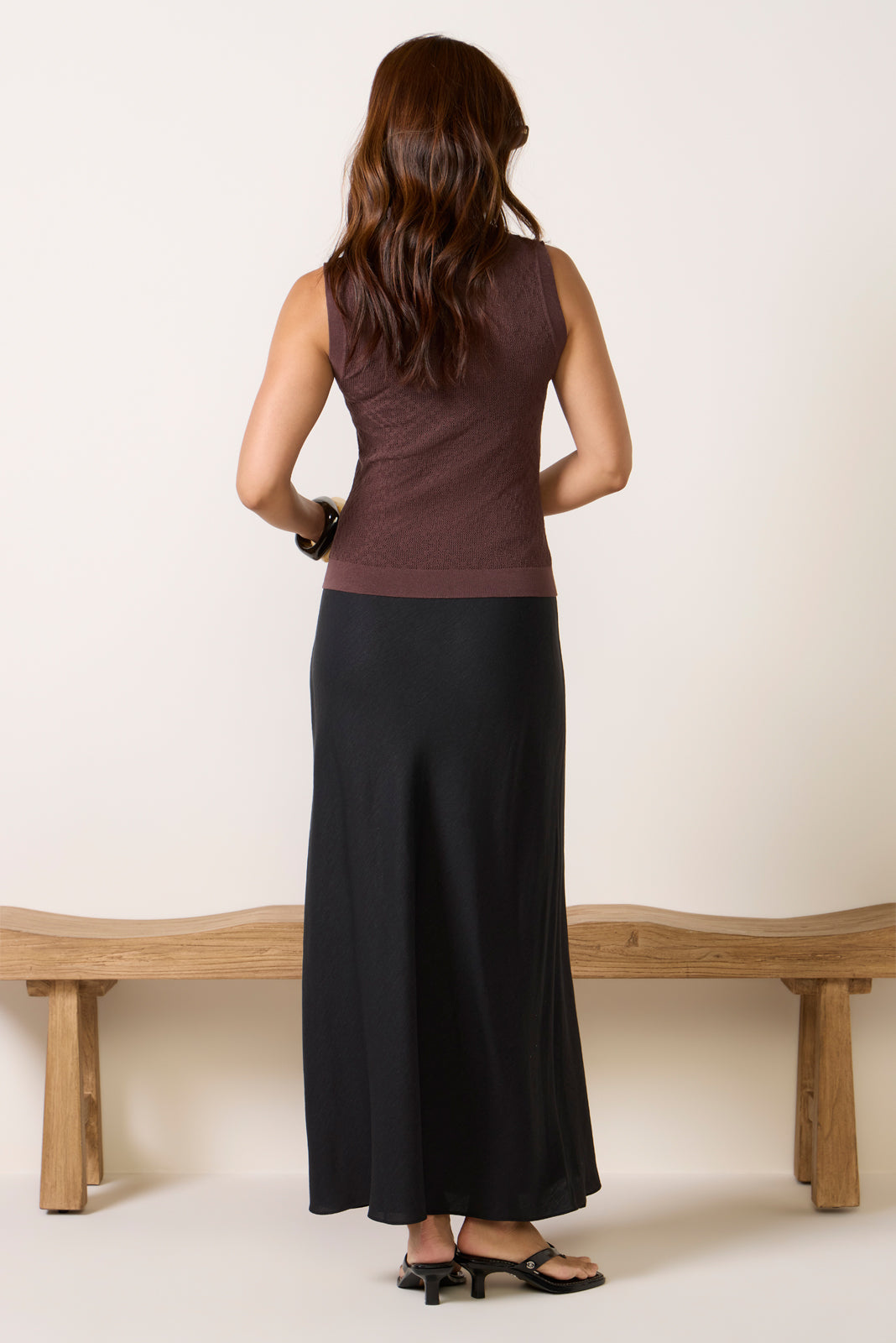 Romina Linen Skirt