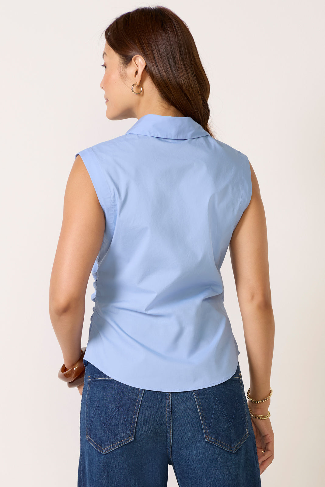Willa Waist Gathered Shirt