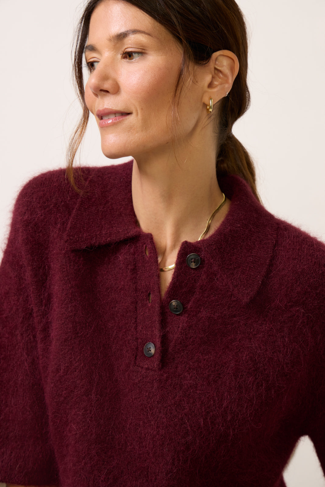 Nadya Polo Sweater