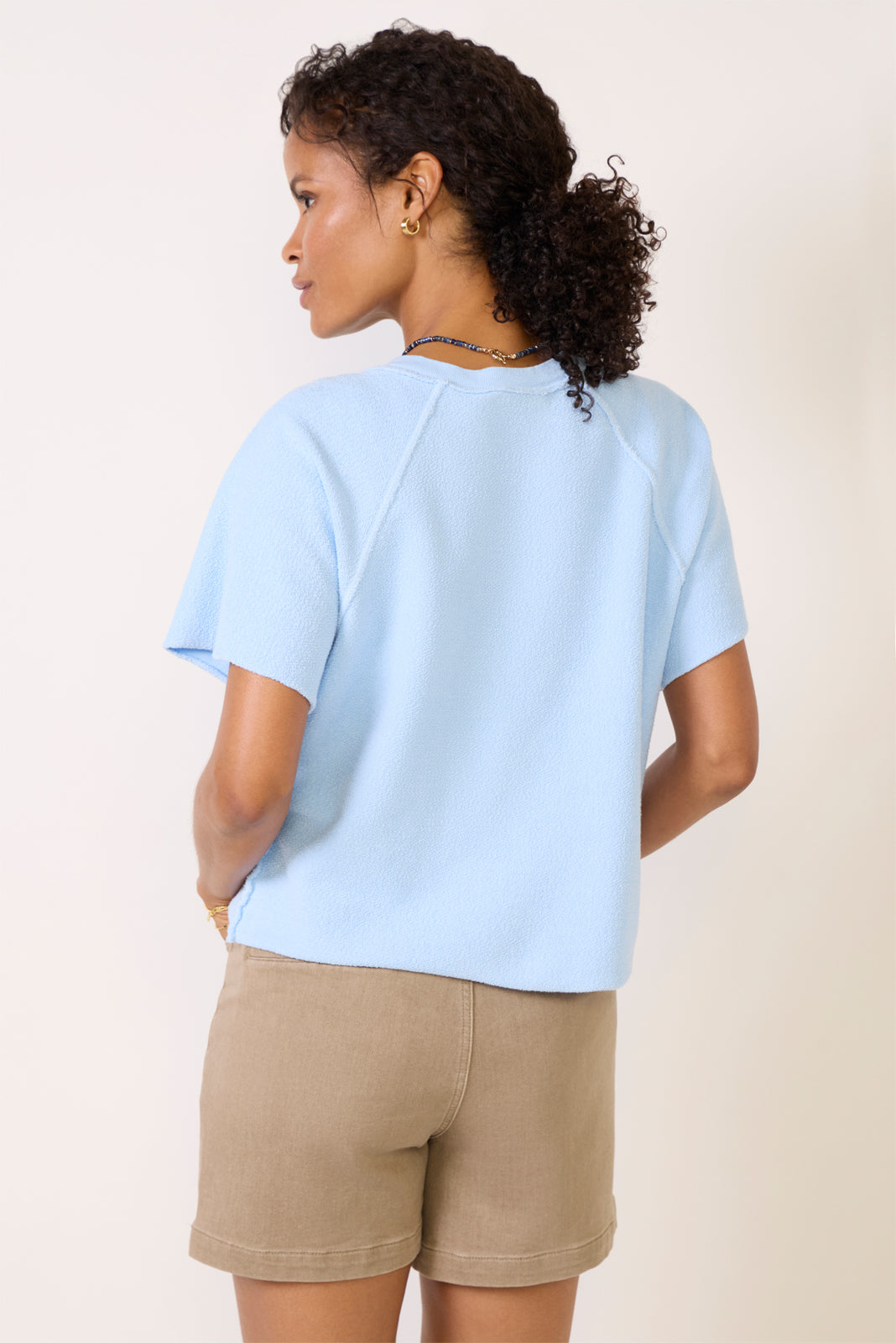 Sports Club Cut Off Sweatshirt