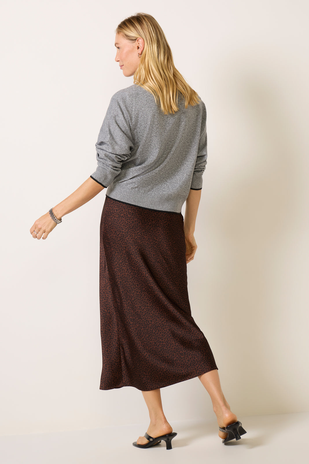 Izzy Leopard Skirt
