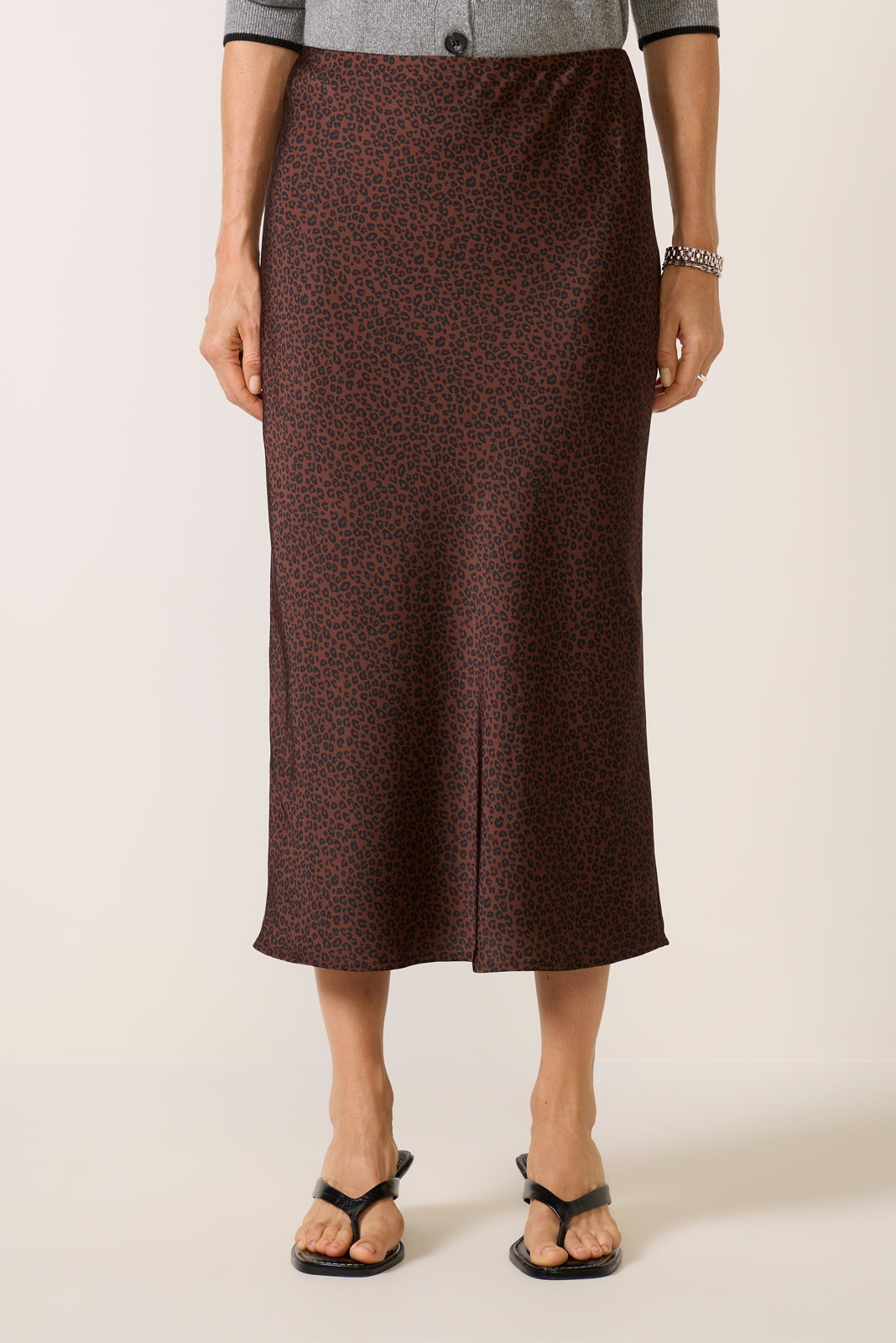 Izzy Leopard Skirt