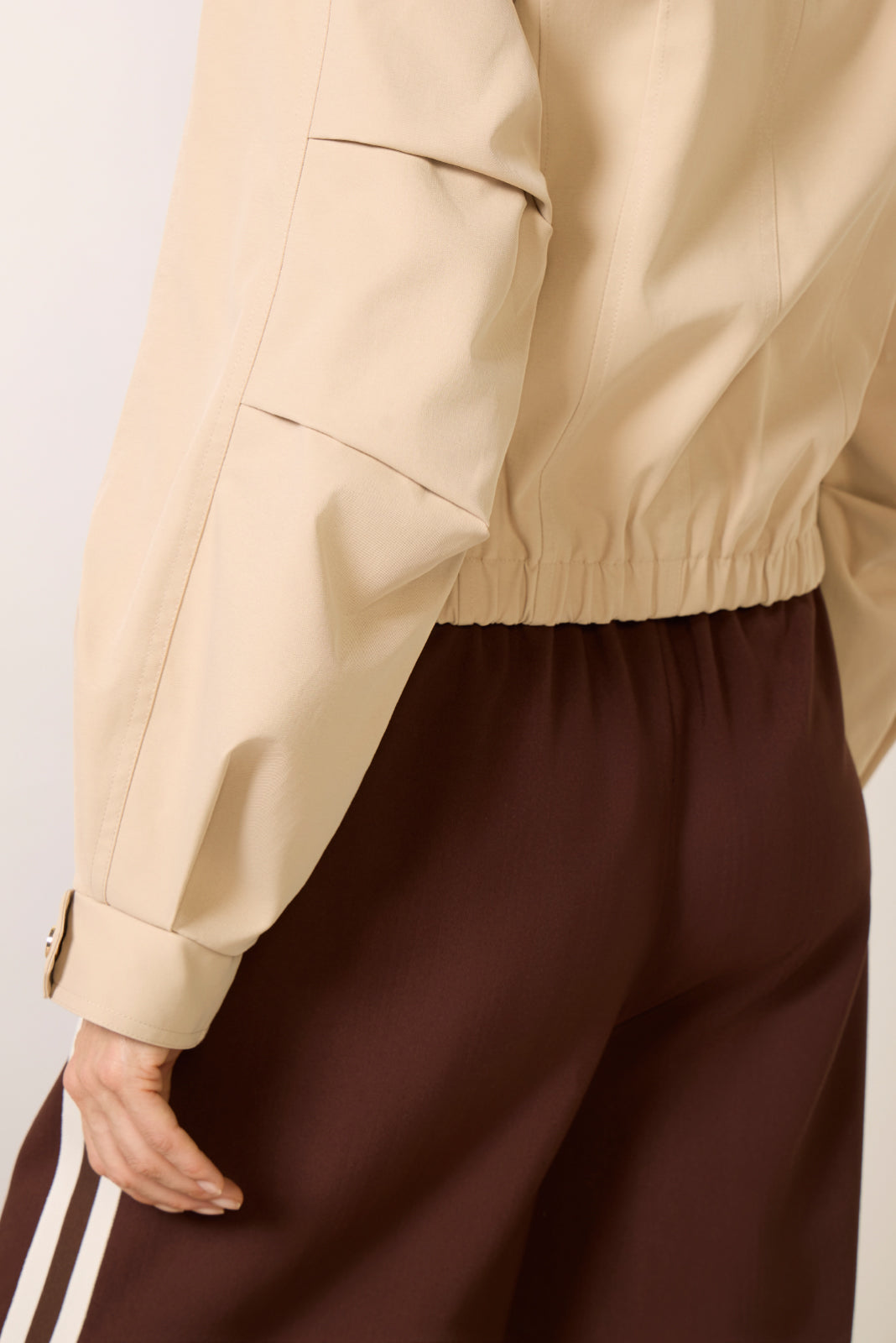 Les Crop Technical Jacket
