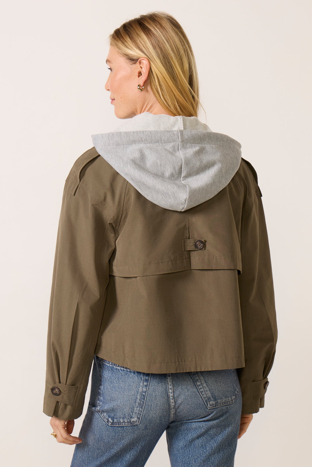 Benny Cropped Trench Jacket