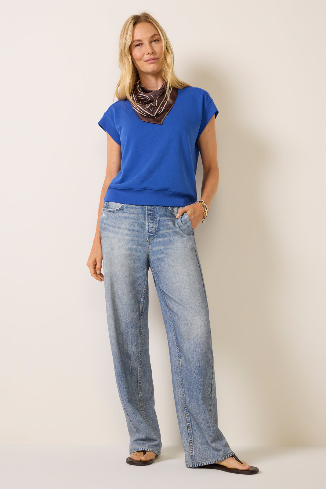 Miramar Terry Wide Leg Pant