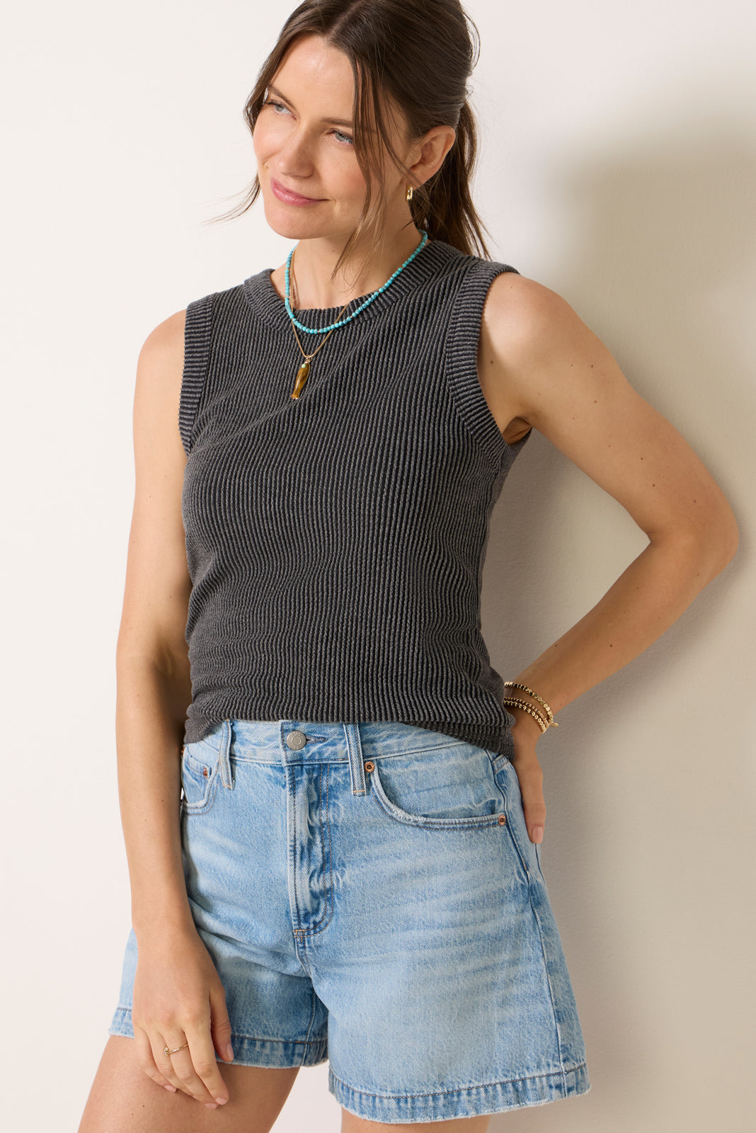 Perry Rib Tank Top