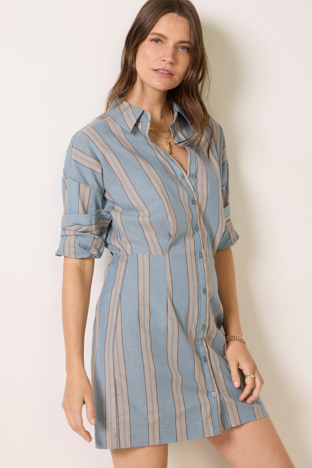 Rita Button Down Dress
