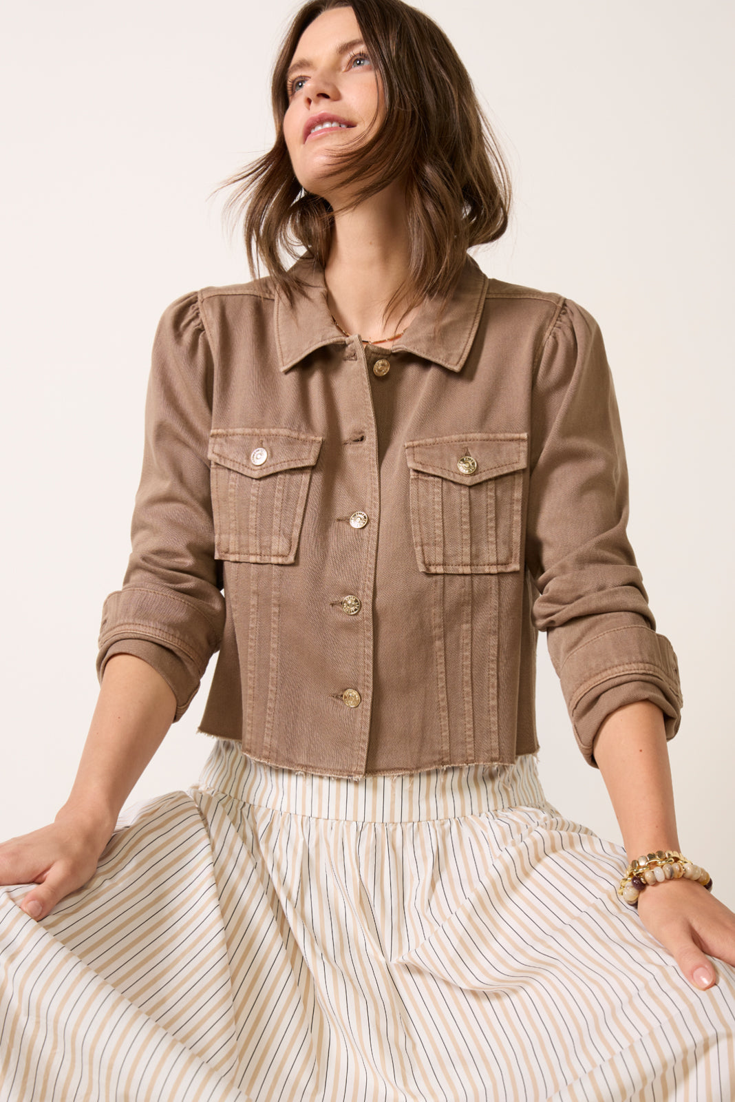 Pacey Cropped Jacket