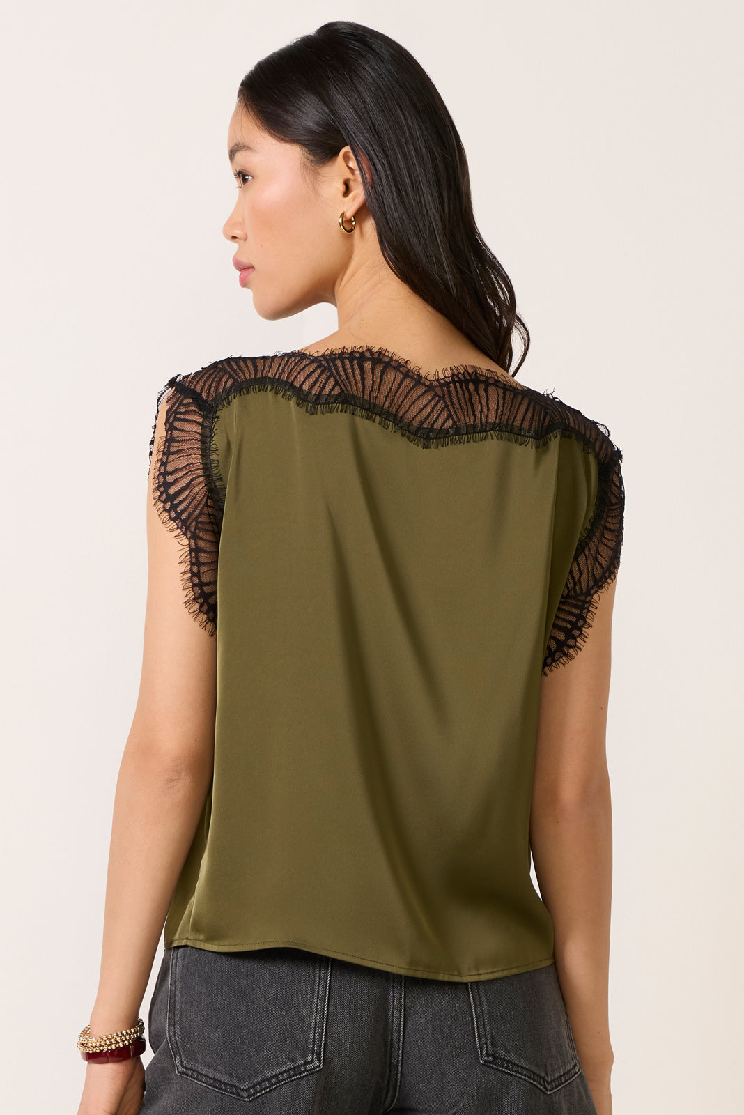 Nicola Lace Trim Blouse