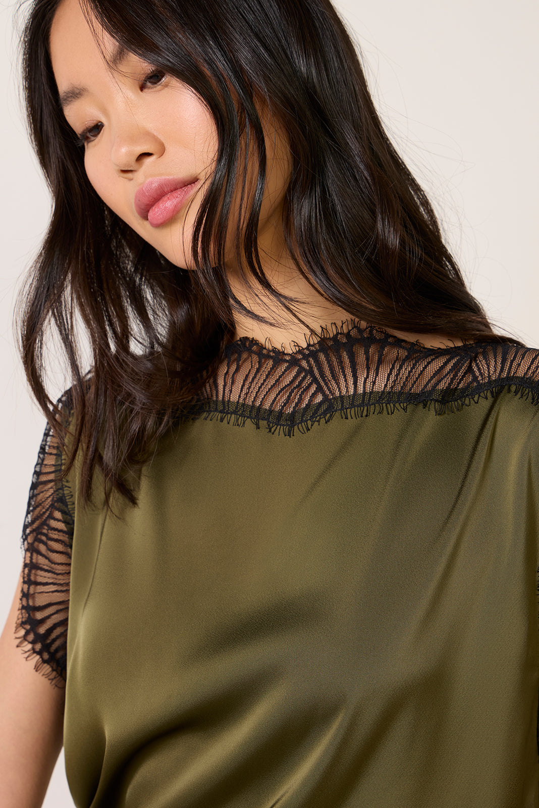 Nicola Lace Trim Blouse