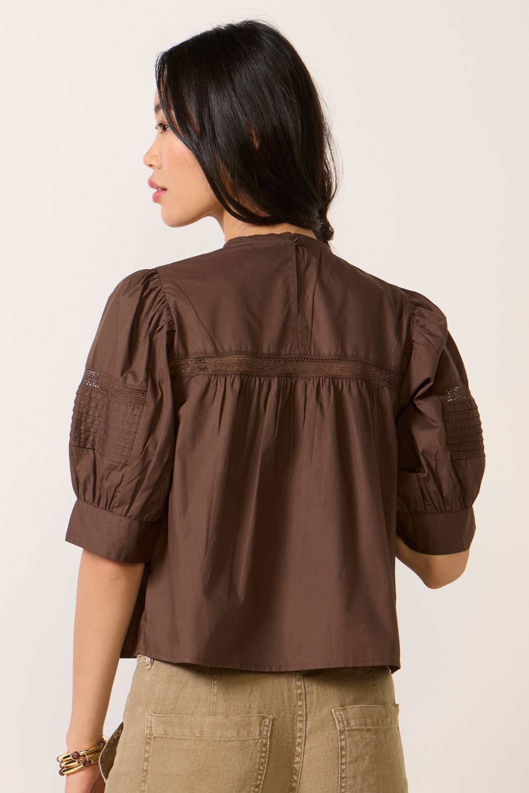 Mitchell Pintuck Blouse