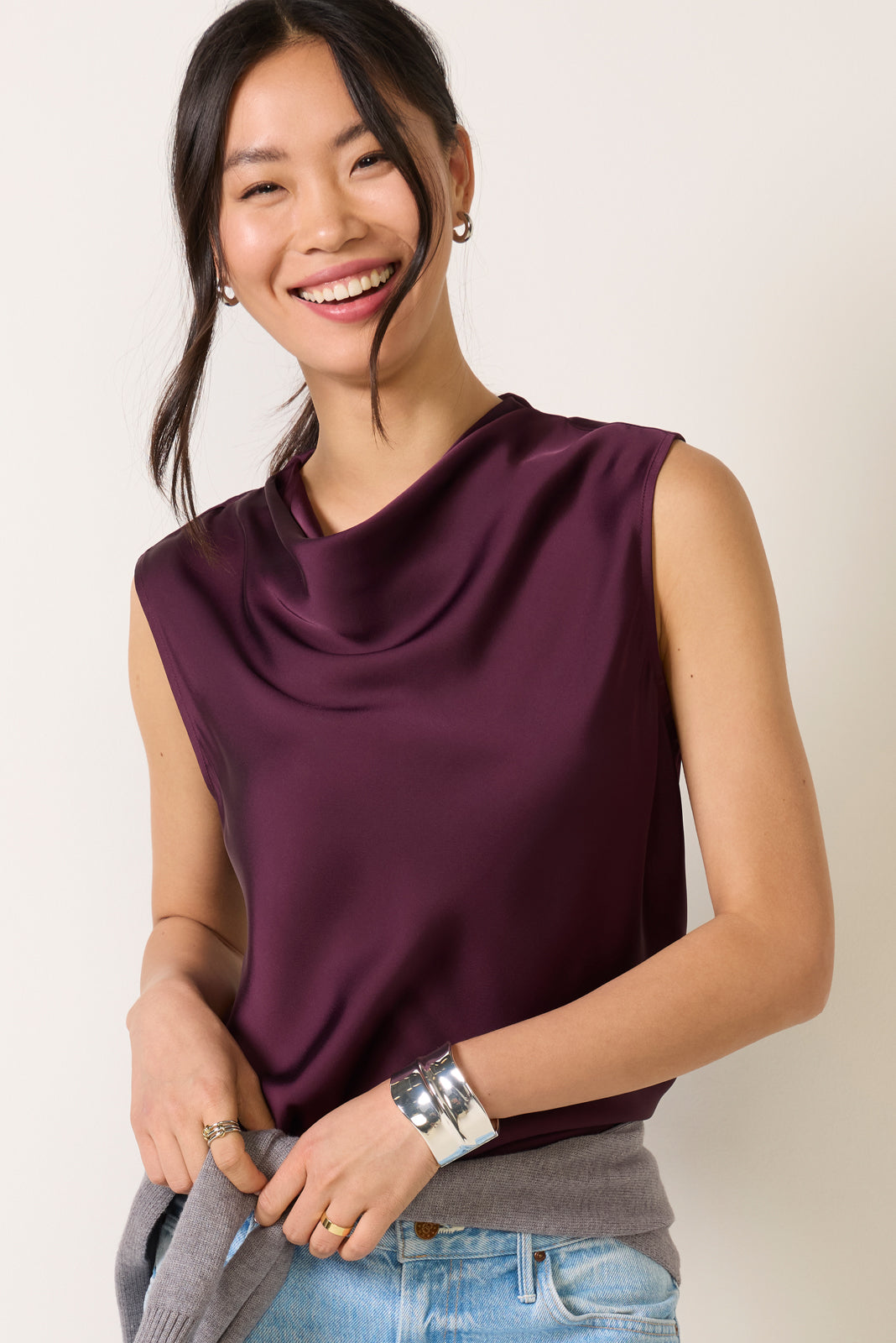 Taylor Satin Blouse