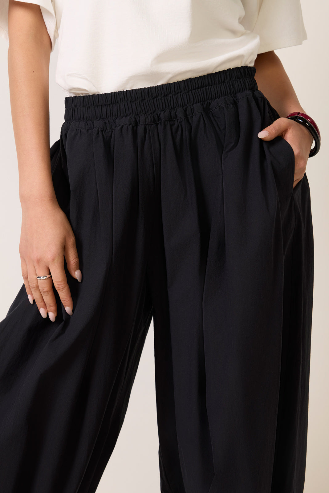 Liya Poplin Balloon Pant