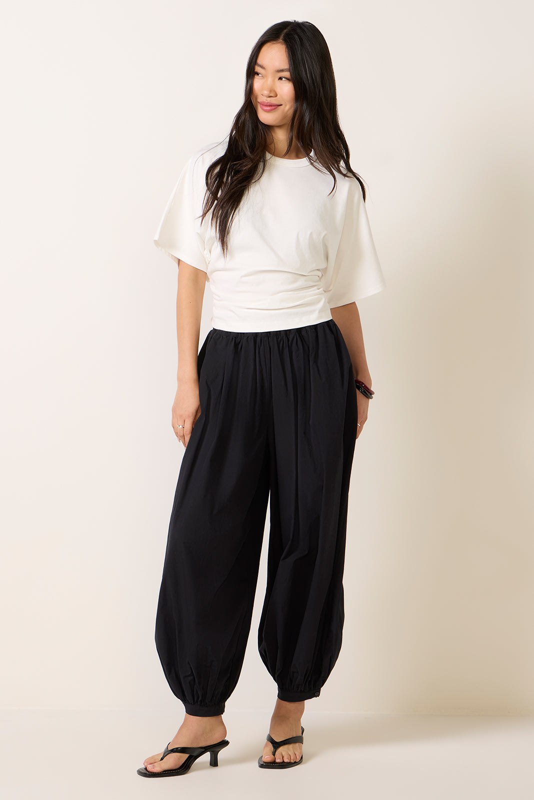 Liya Poplin Balloon Pant