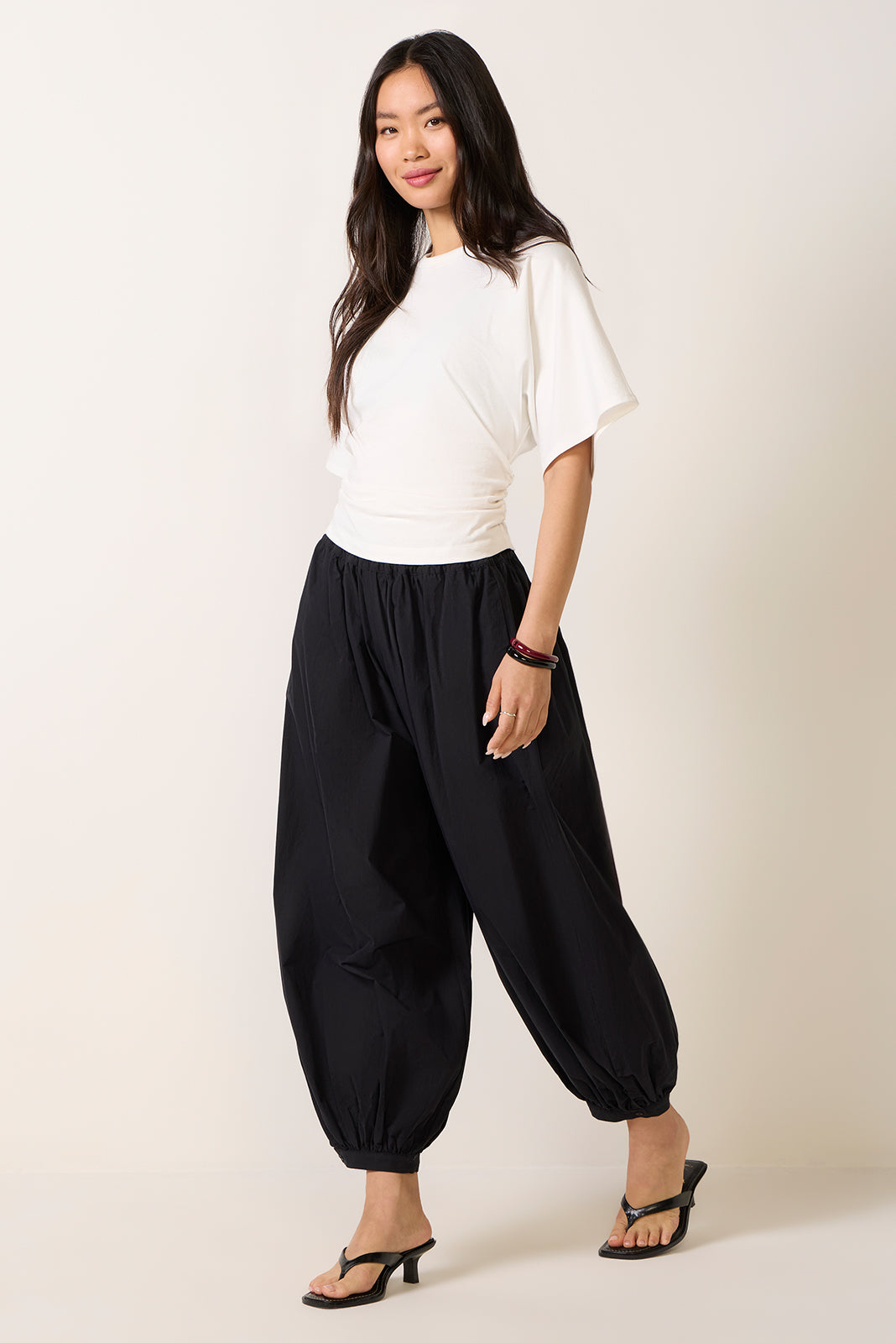 Liya Poplin Balloon Pant