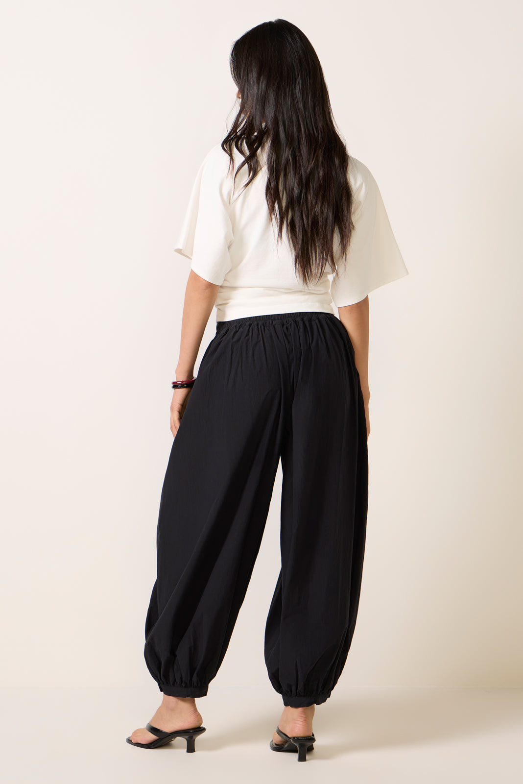 Liya Poplin Balloon Pant