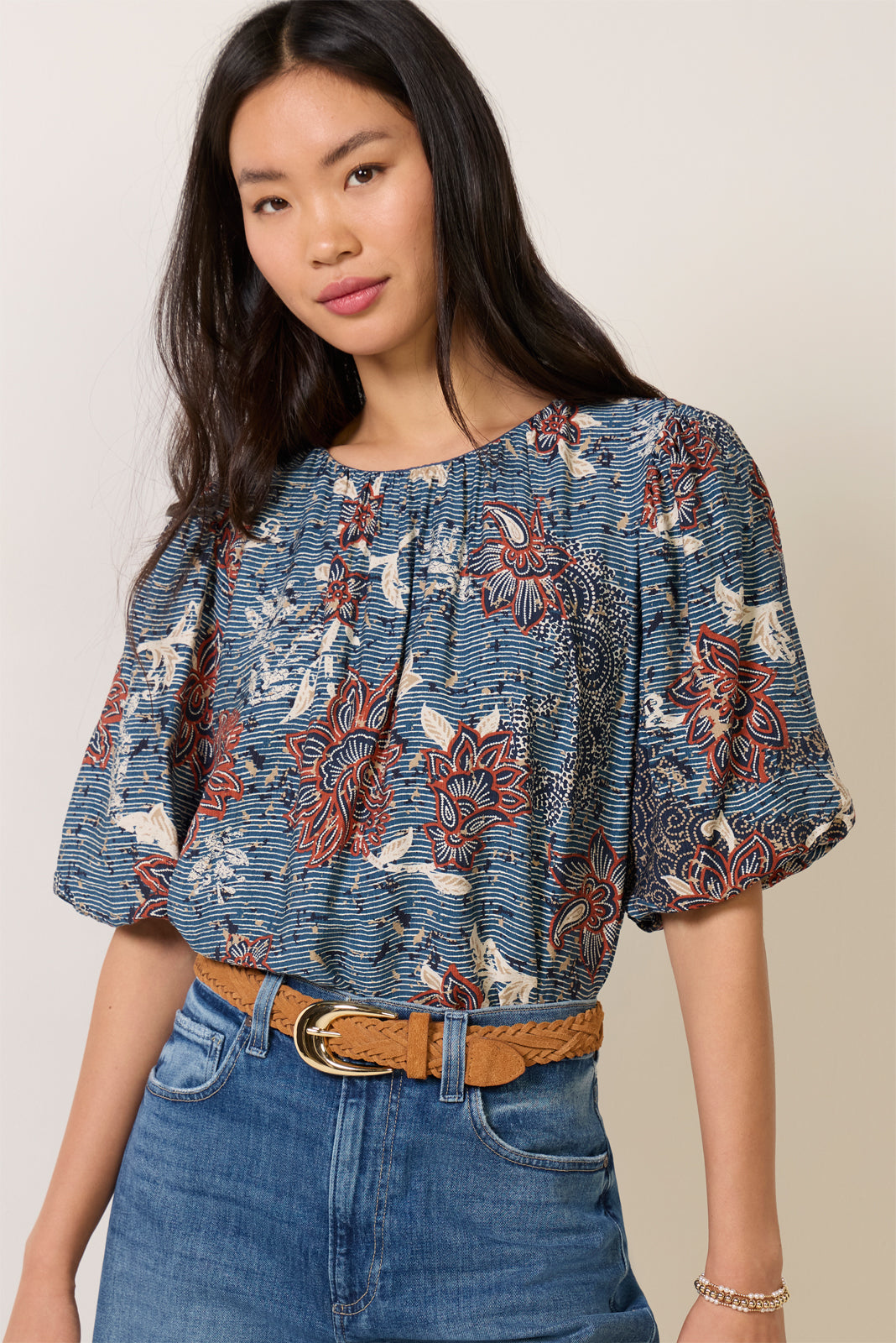 Elowyn Short Sleeve Blouse