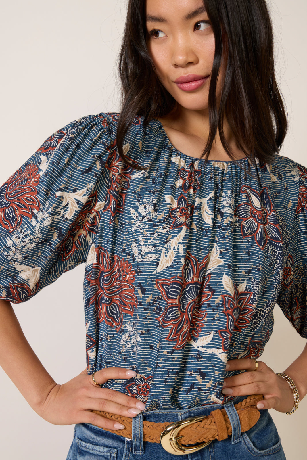 Elowyn Short Sleeve Blouse