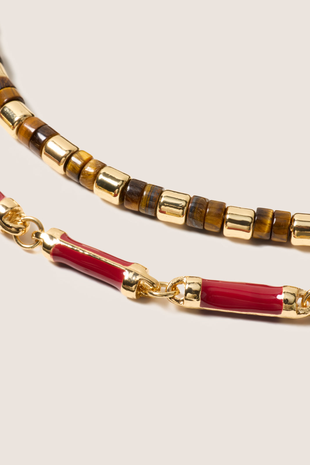 Jay Enamel Chain Necklace
