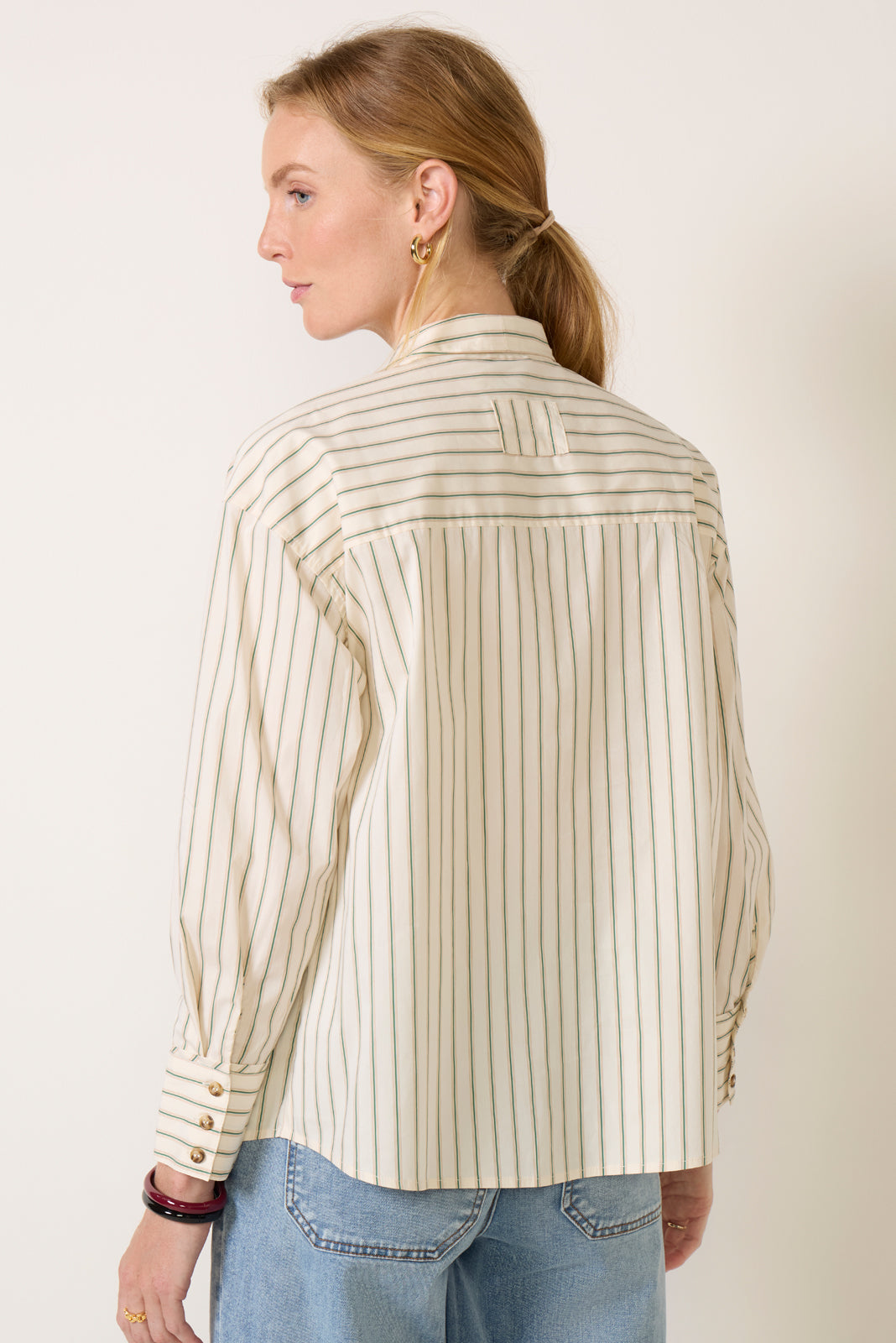 Danica Oversized Stripe Shirt