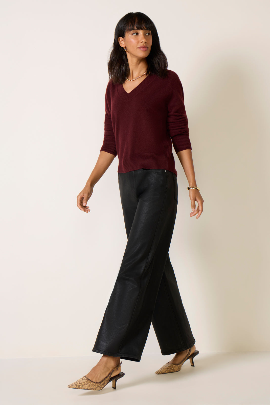 Juliet Cashmere V Neck Sweater
