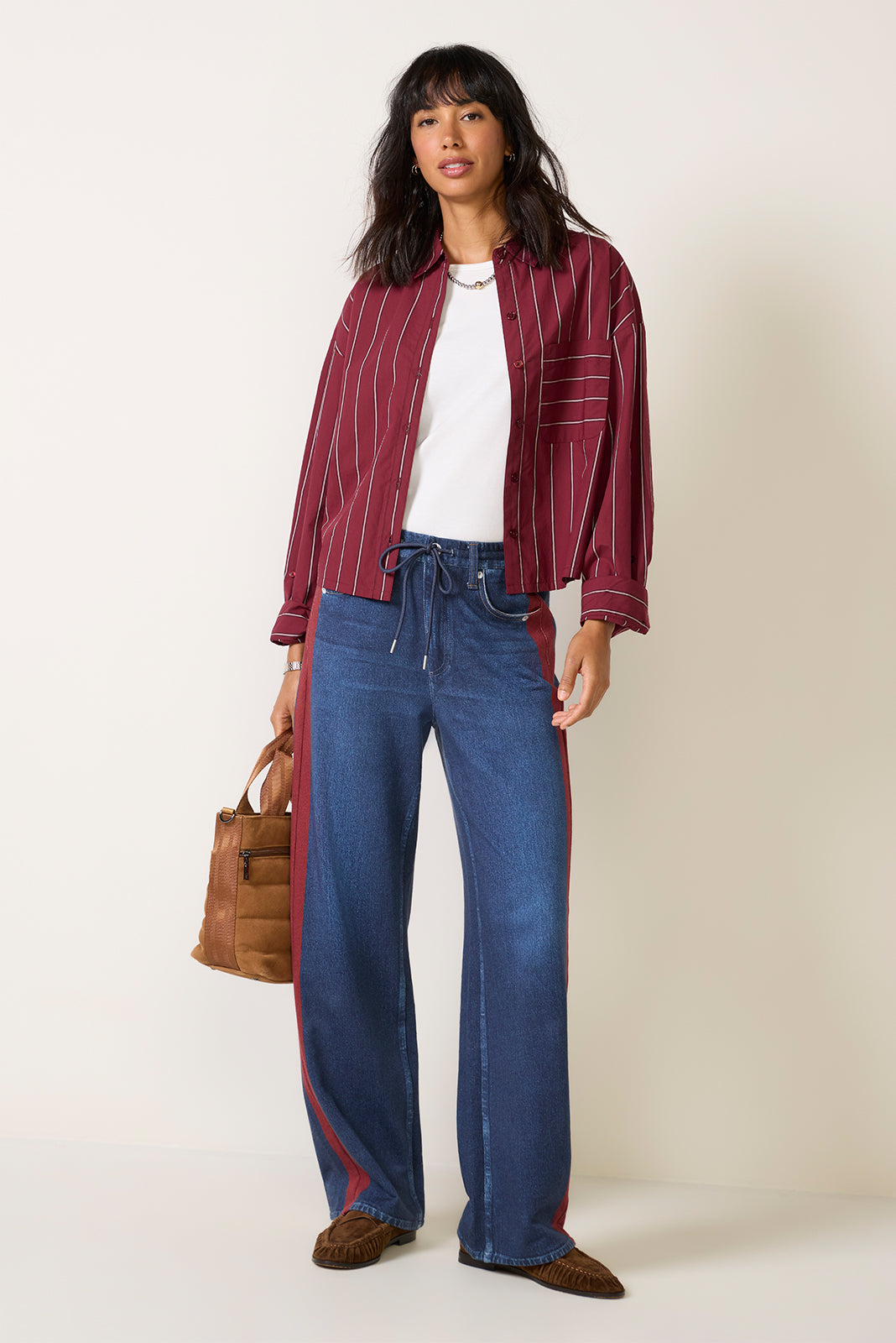 Aiden Crop Shirt