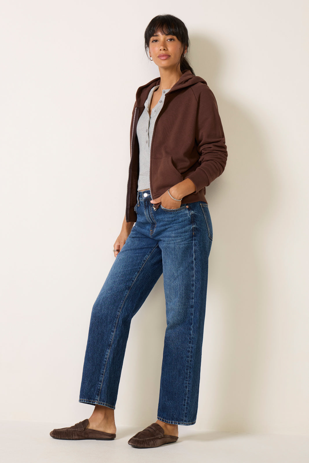 Heritage Zip Up Sweatshirt