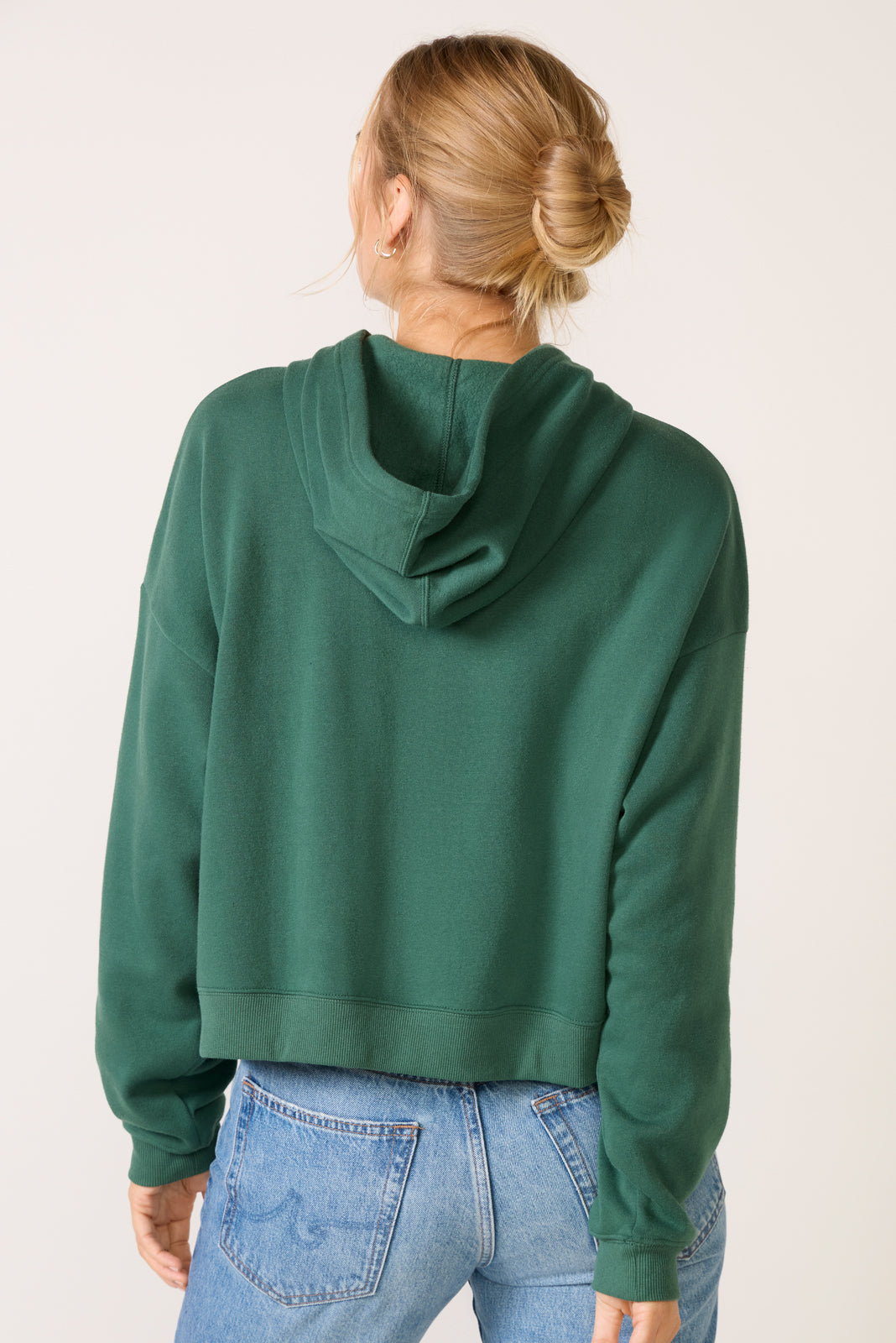 Packers Oversized Crop Hoodie