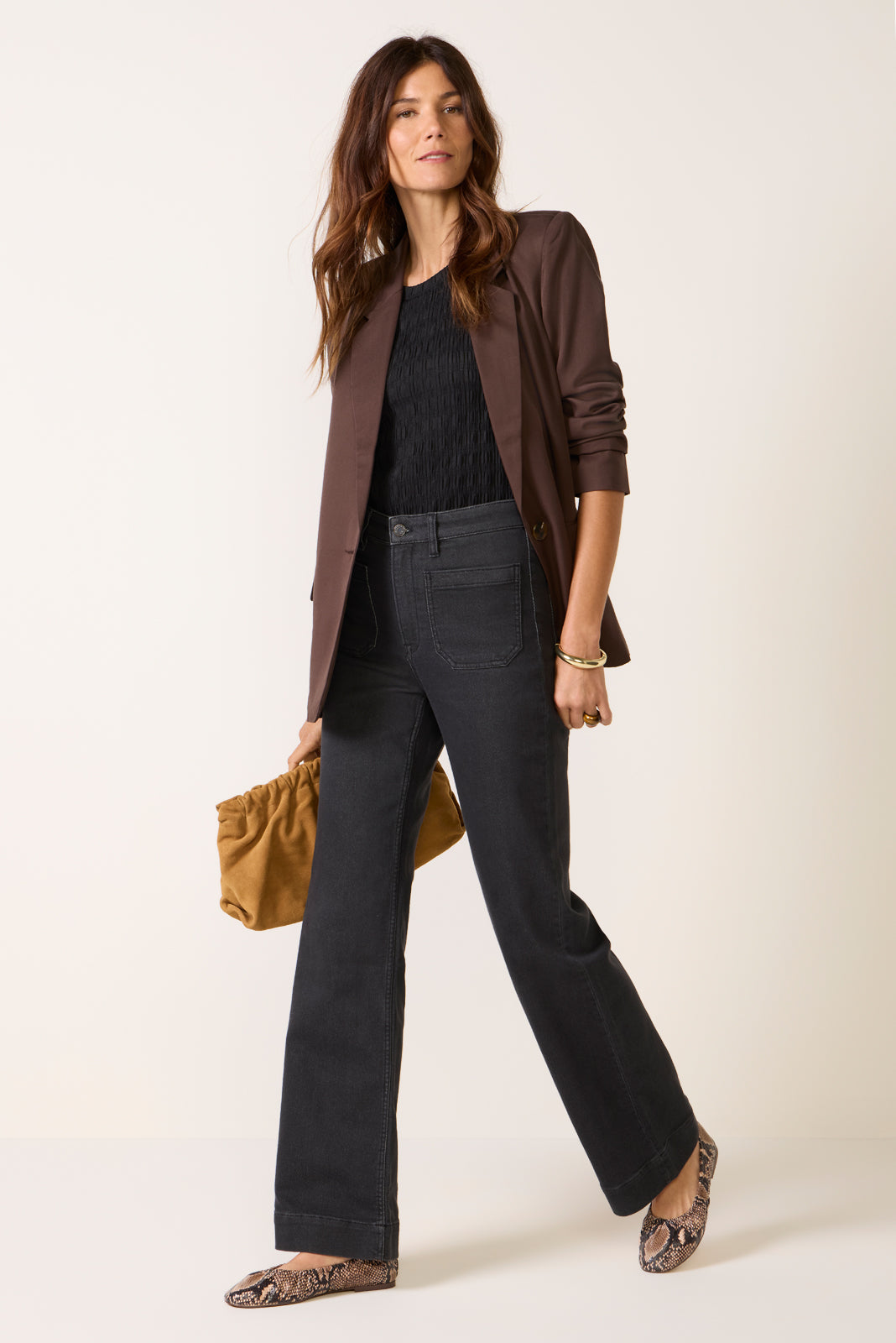 Stretch Terry Patch Pocket Pant