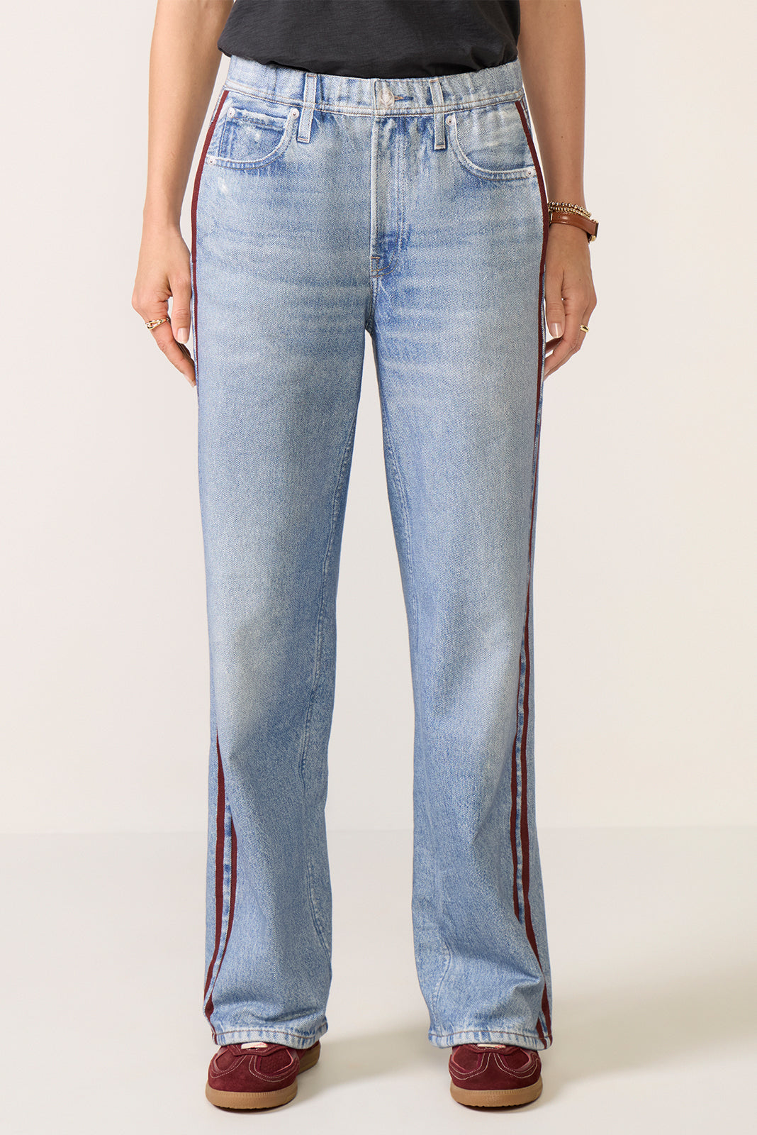 Miramar Terry Wide Leg Track Pant