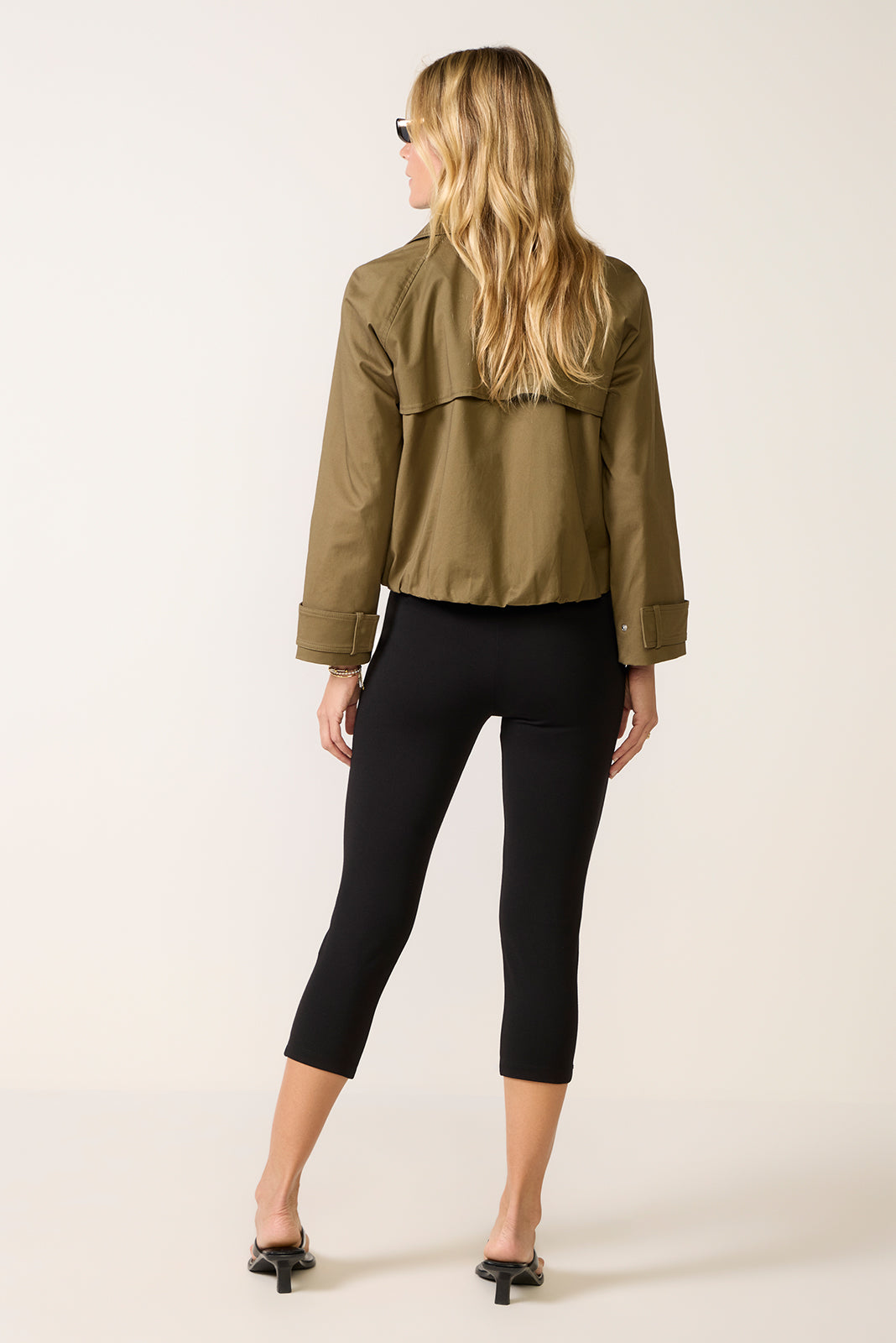 Ponte Knit Capri Pant