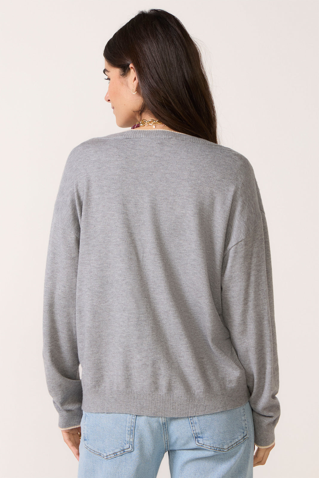The Cozy V Neck Sweater