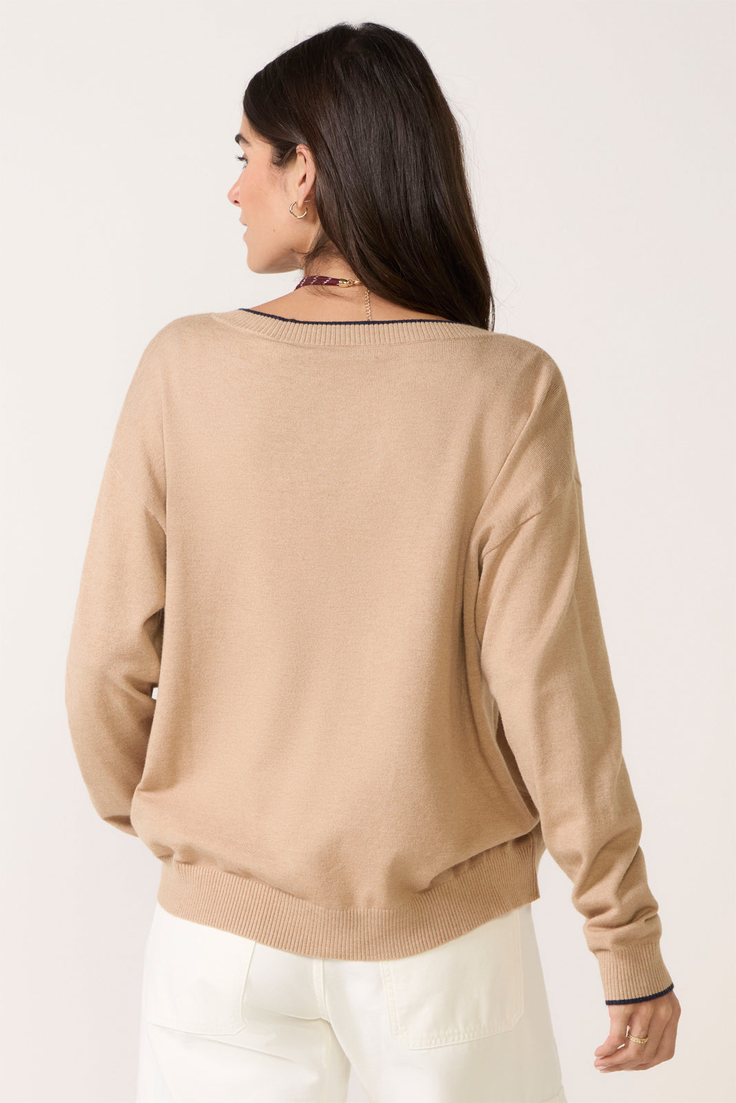 The Cozy V Neck Sweater