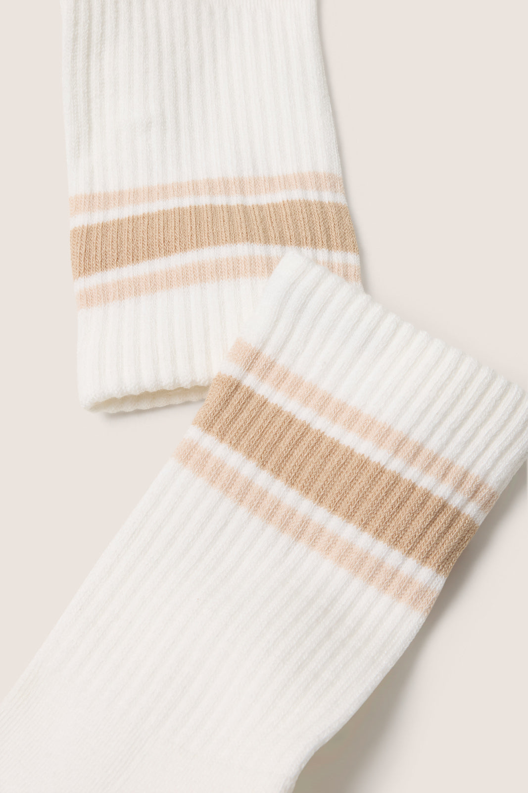 Solid Triple Vintage Stripes Half Calf