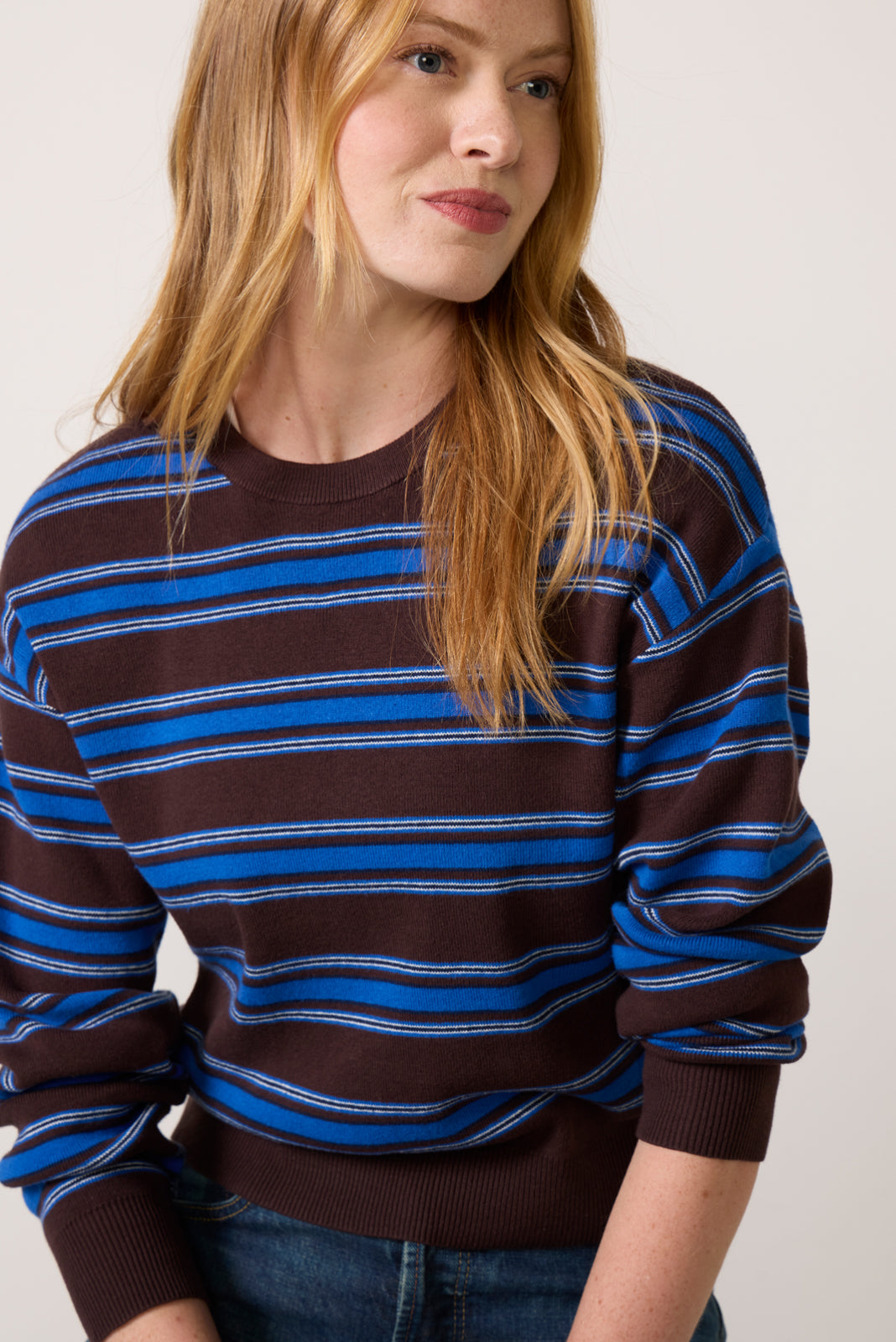 Tove Crewneck Stripe Pullover