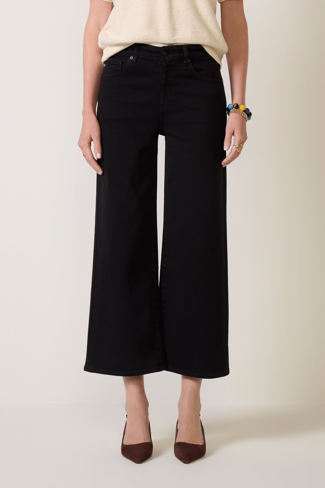 Saige Wide Leg Crop Jean
