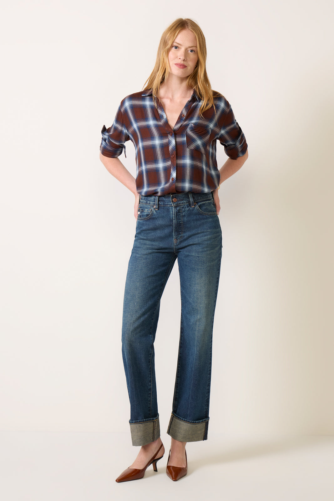 Sydney Straight w Cuff Jean