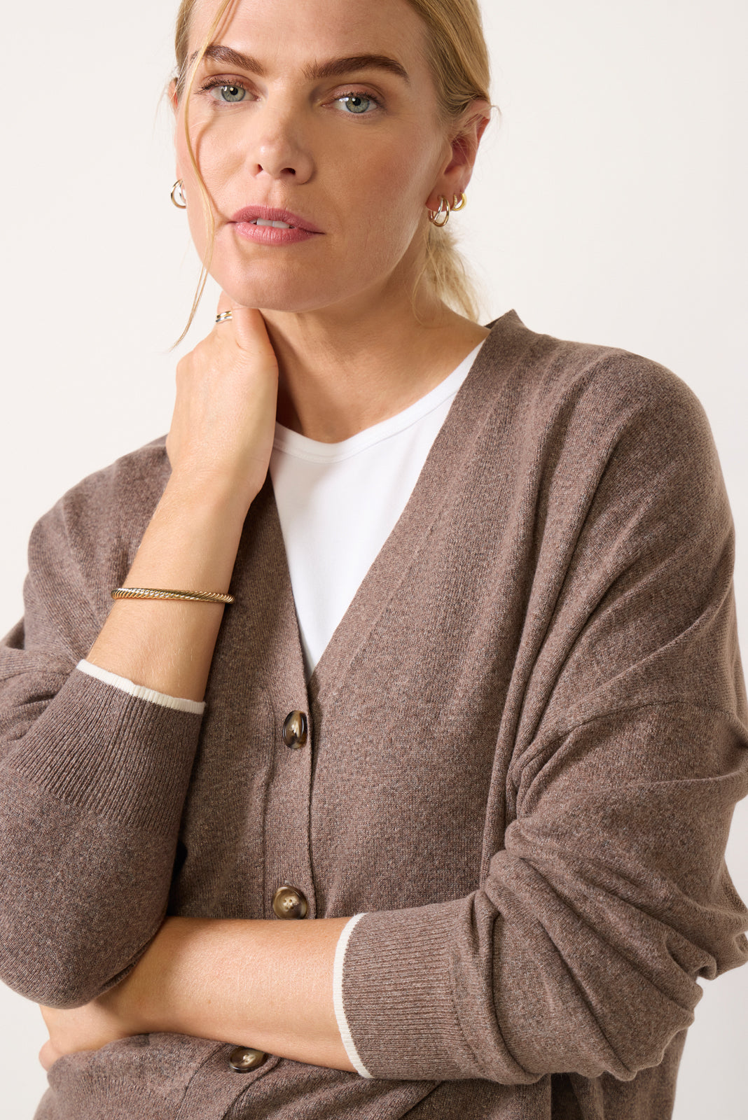Ophelia V Neck Cardigan