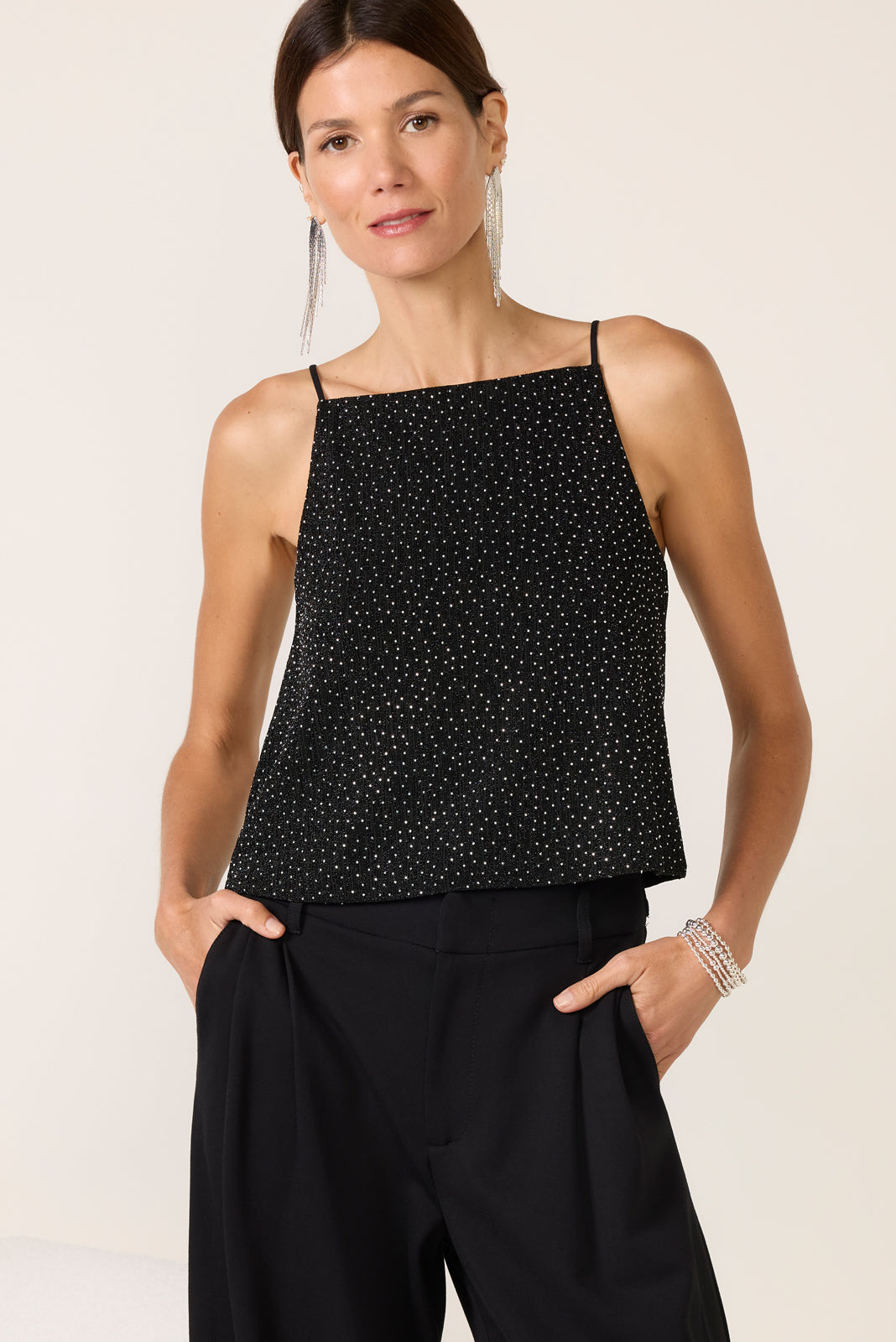 Lena High Neck Tank