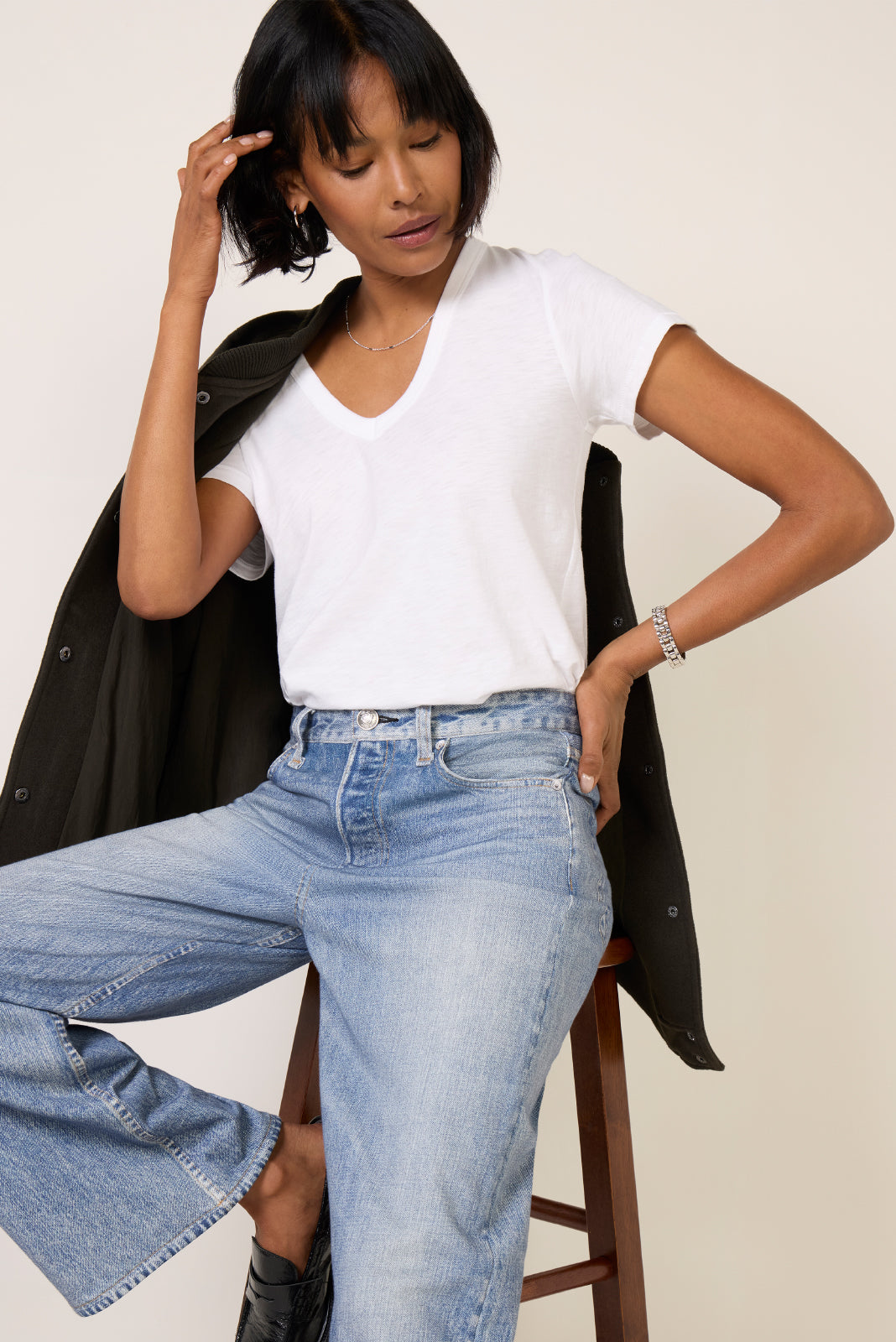 The Slub Vee Tee