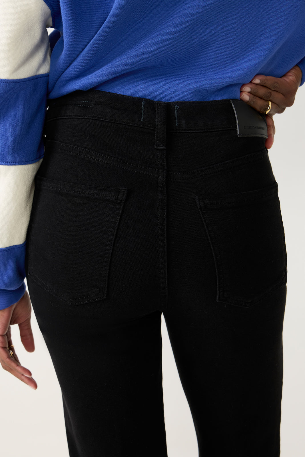 Caia High Rise Straight Jean