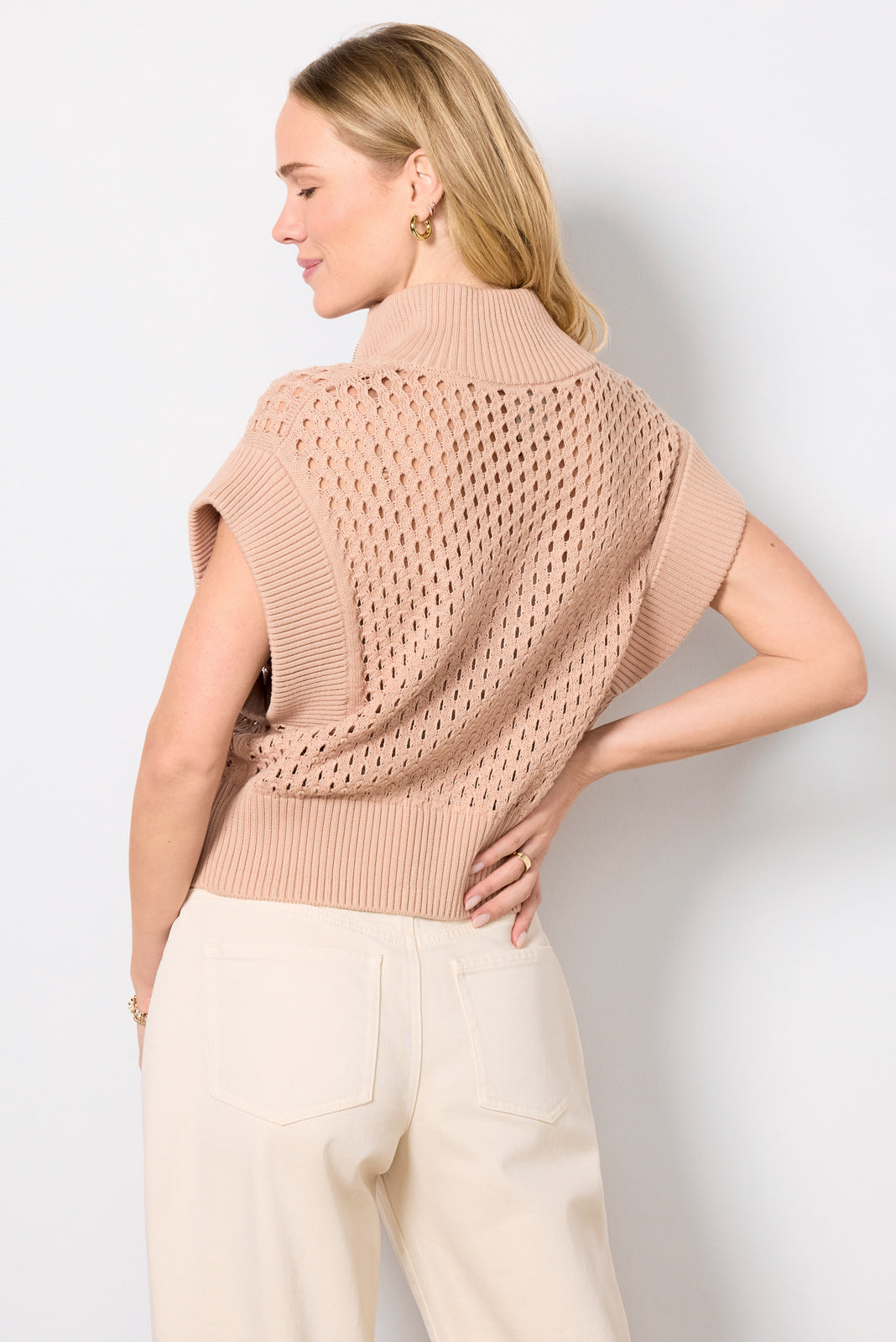 Gaines Half Zip Knit